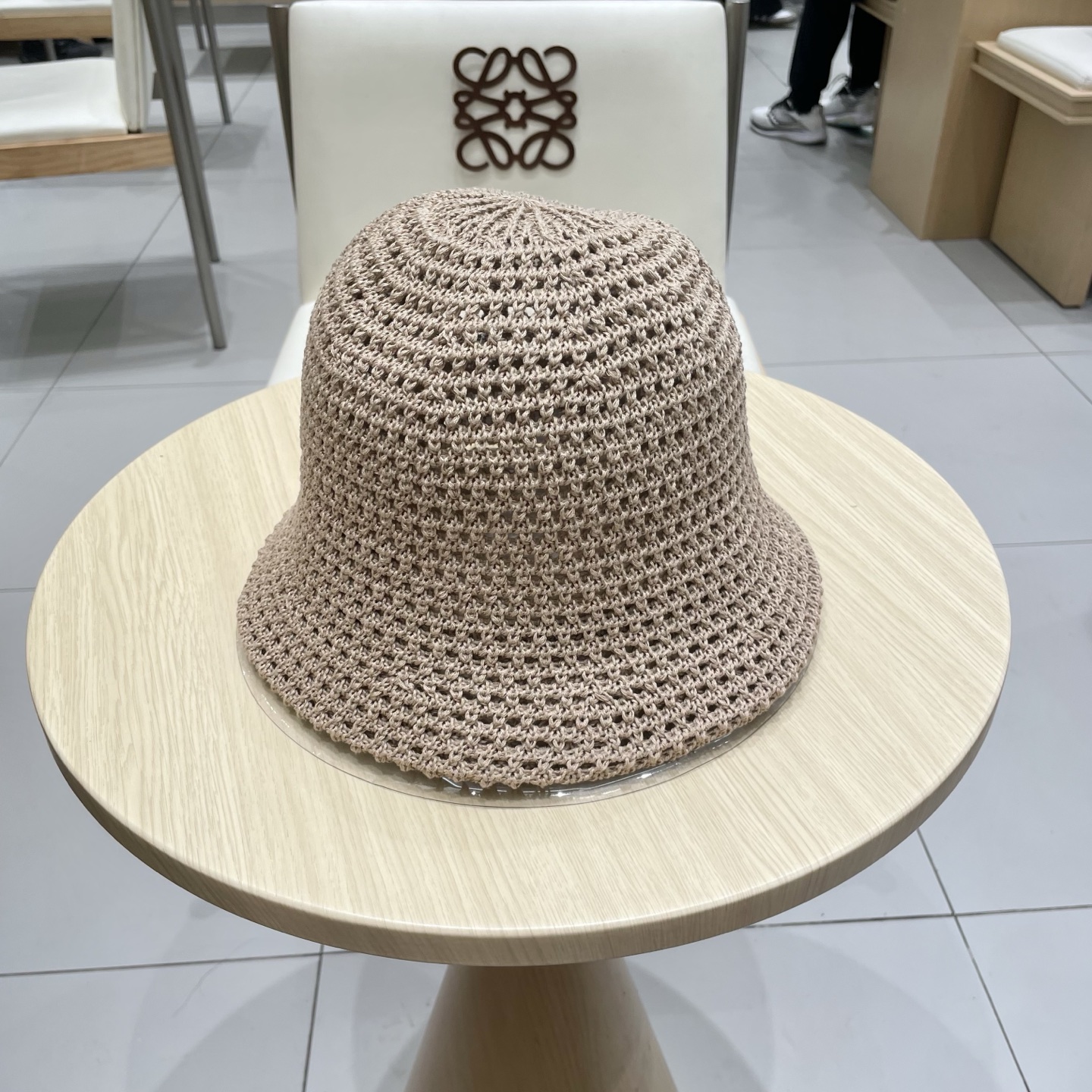  chanel香奈儿2025新款镂空帽子遮阳水桶帽日系春夏季女防晒显脸小盆帽时尚百搭