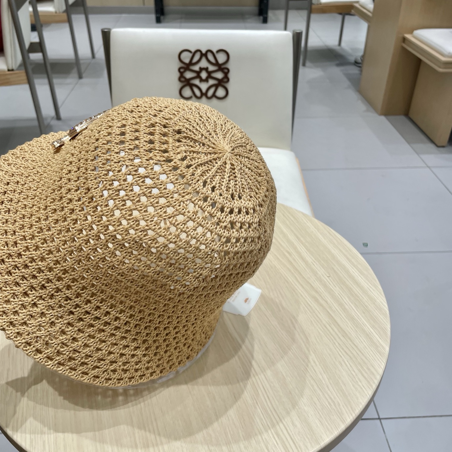  chanel香奈儿2025新款镂空帽子遮阳水桶帽日系春夏季女防晒显脸小盆帽时尚百搭