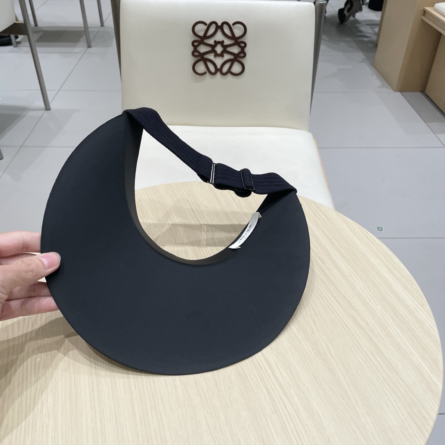  塞琳celine新款无痕一体空顶防晒帽女夏季户外骑车大檐透气防紫外线遮阳帽男