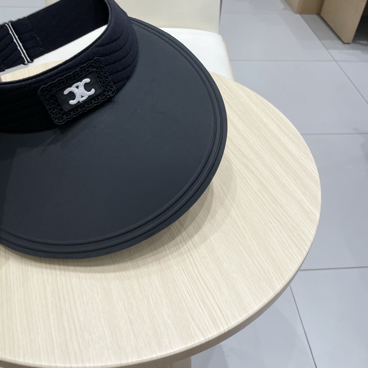  塞琳celine新款无痕一体空顶防晒帽女夏季户外骑车大檐透气防紫外线遮阳帽男