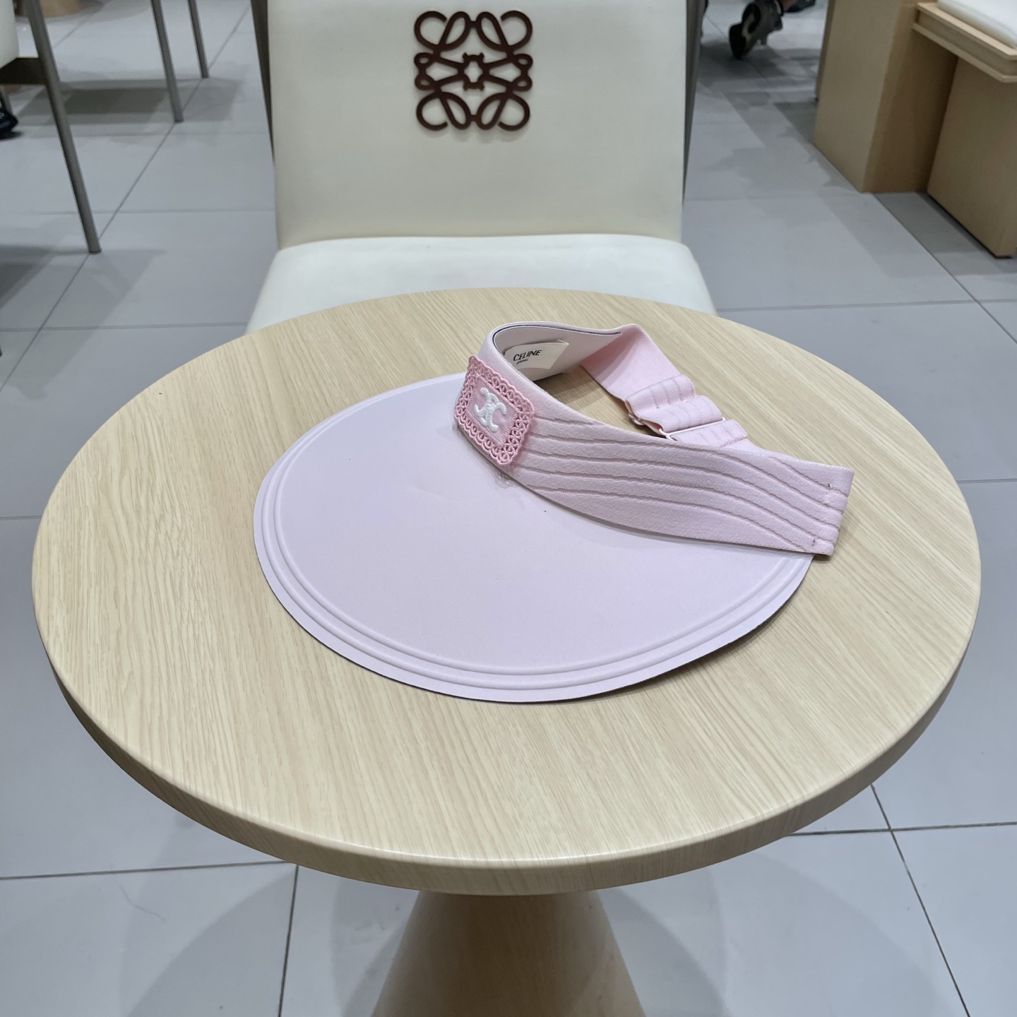  塞琳celine新款无痕一体空顶防晒帽女夏季户外骑车大檐透气防紫外线遮阳帽男