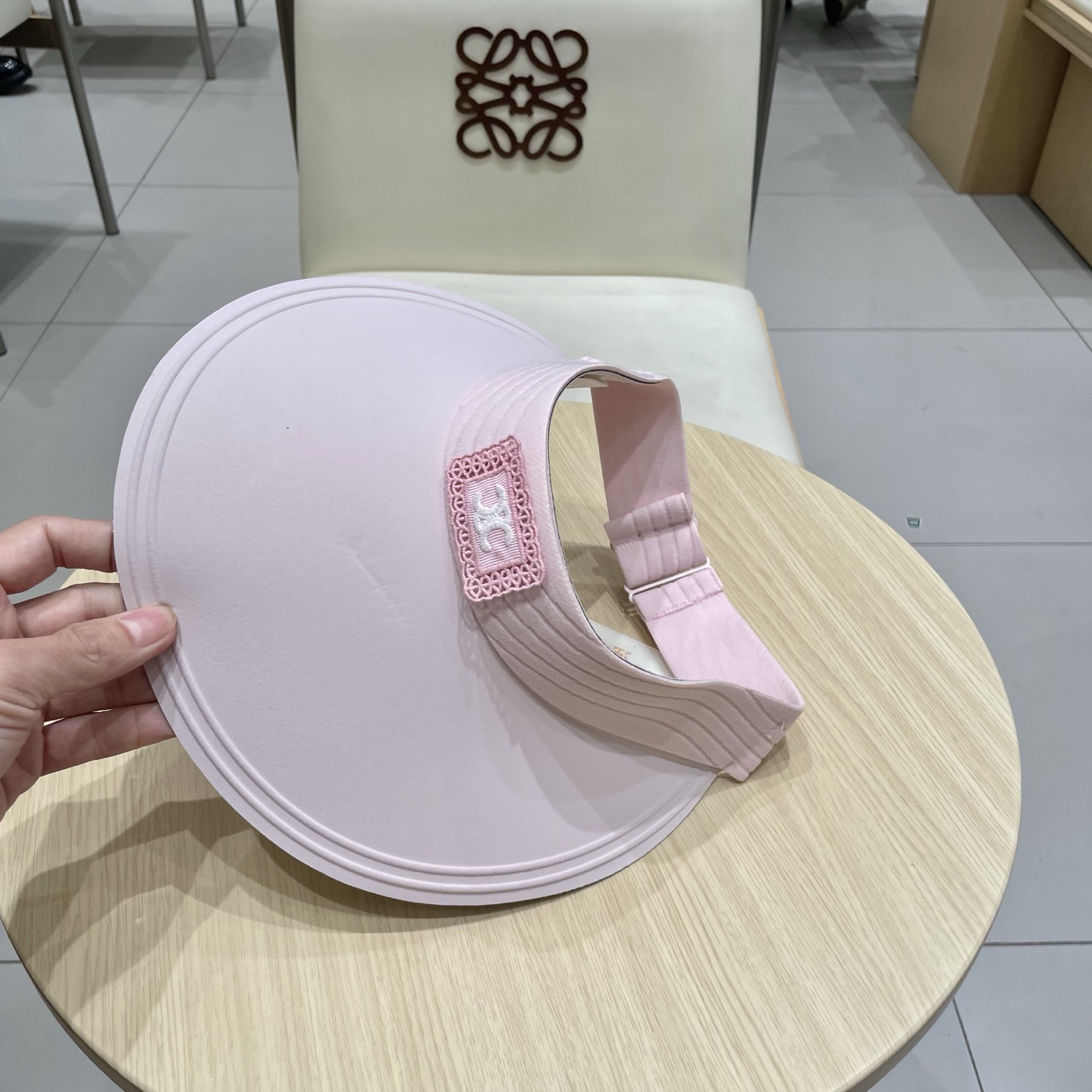  塞琳celine新款无痕一体空顶防晒帽女夏季户外骑车大檐透气防紫外线遮阳帽男