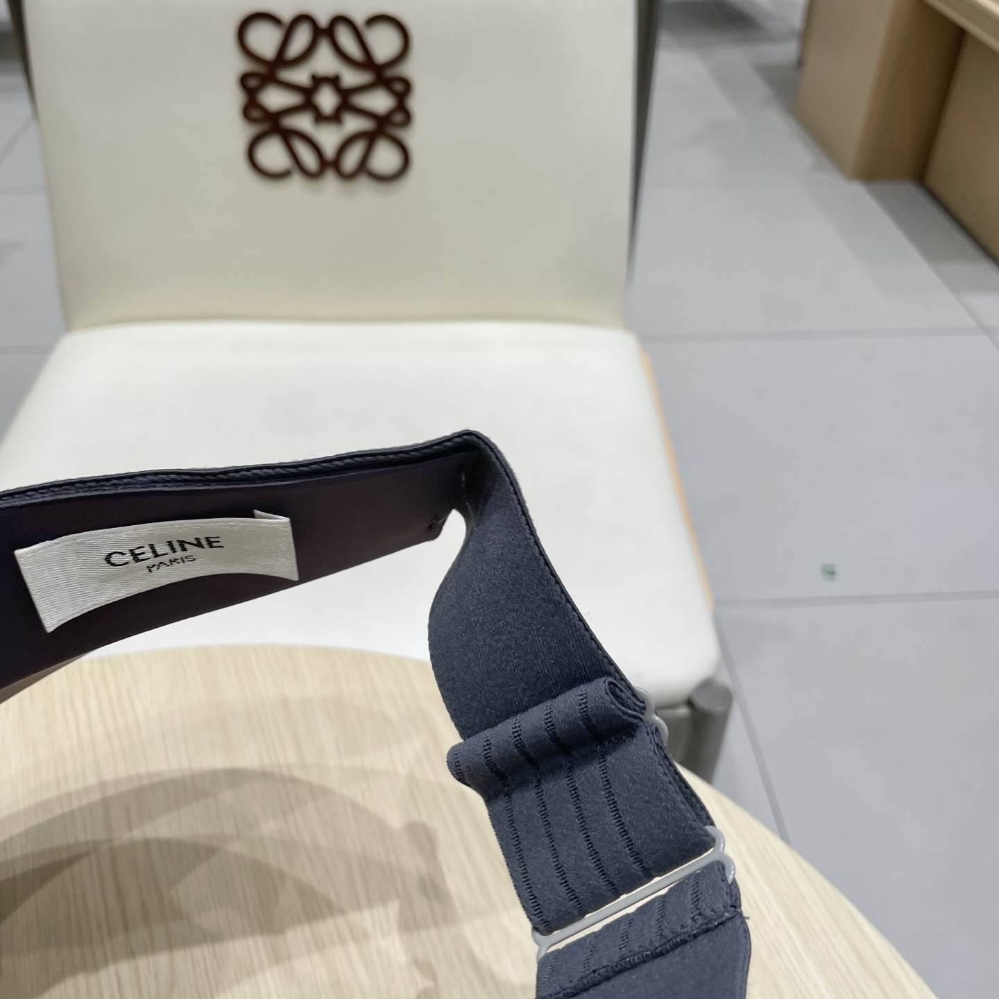  塞琳celine新款无痕一体空顶防晒帽女夏季户外骑车大檐透气防紫外线遮阳帽男