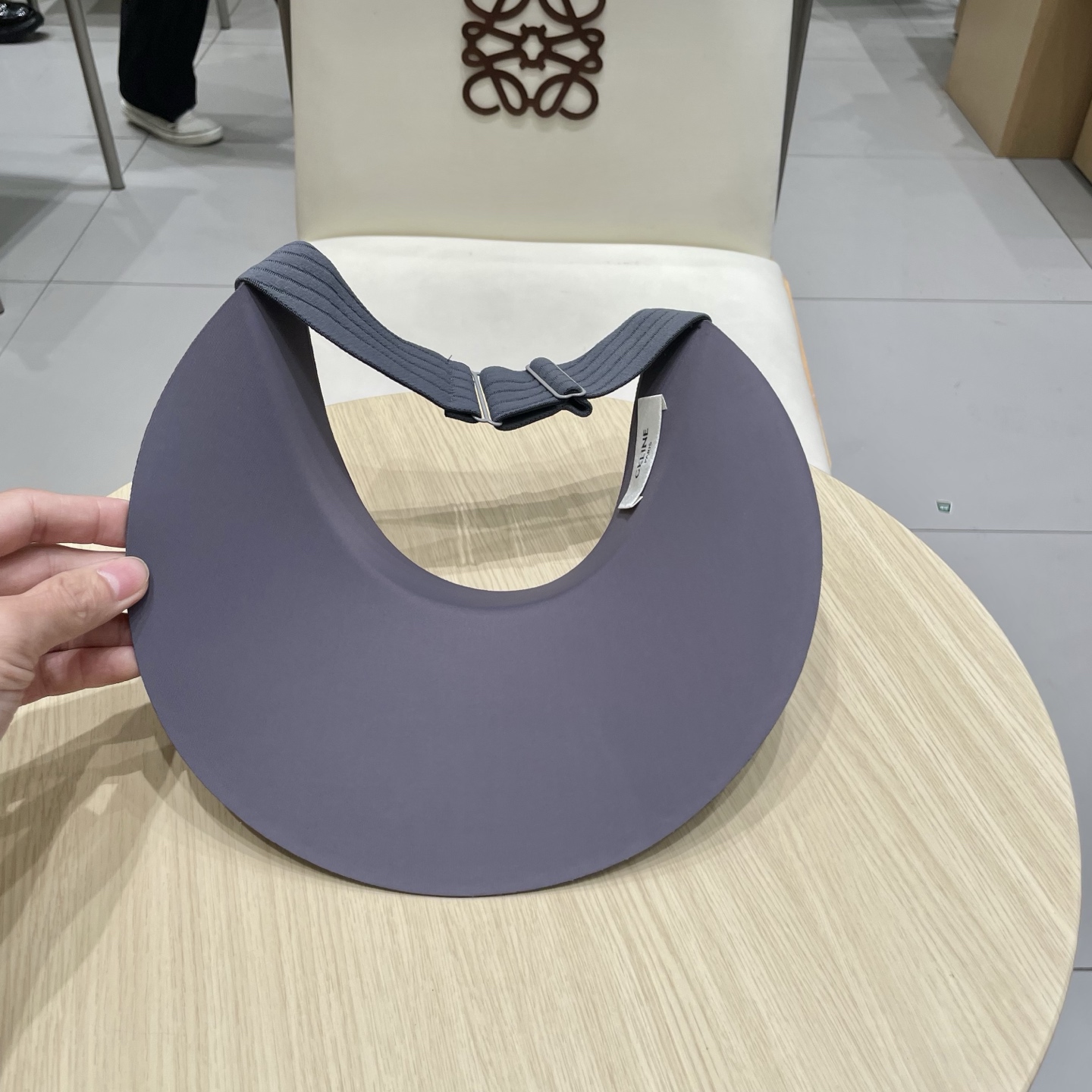  塞琳celine新款无痕一体空顶防晒帽女夏季户外骑车大檐透气防紫外线遮阳帽男