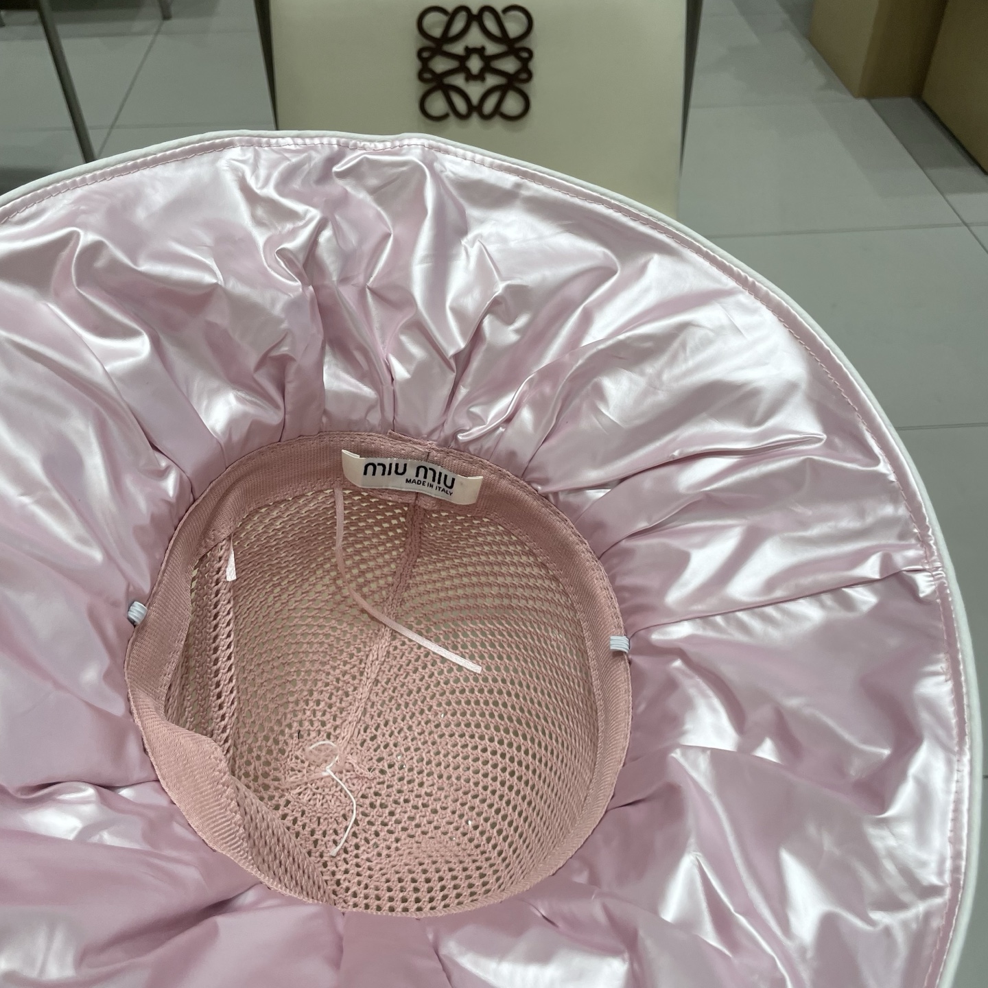  miumiu缪缪新款渔夫帽，遮阳帽，头围57cm