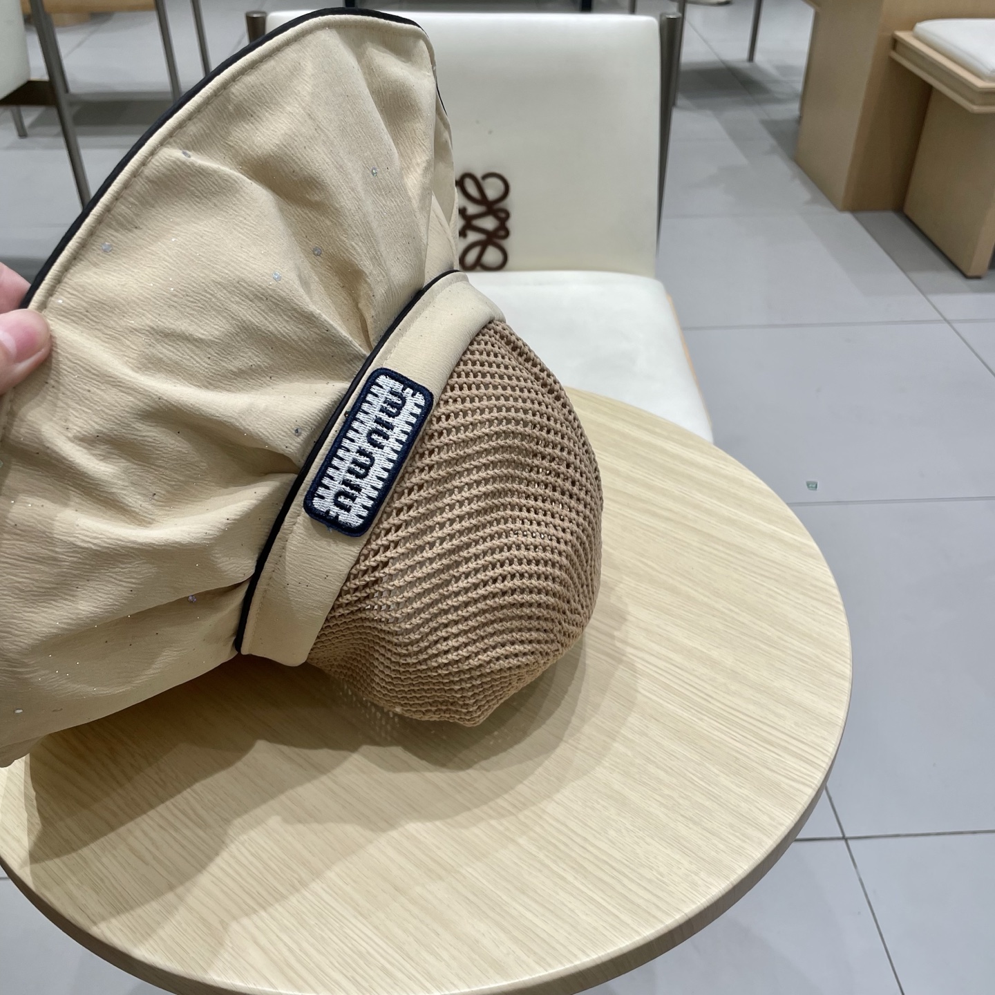  miumiu缪缪新款渔夫帽，遮阳帽，头围57cm