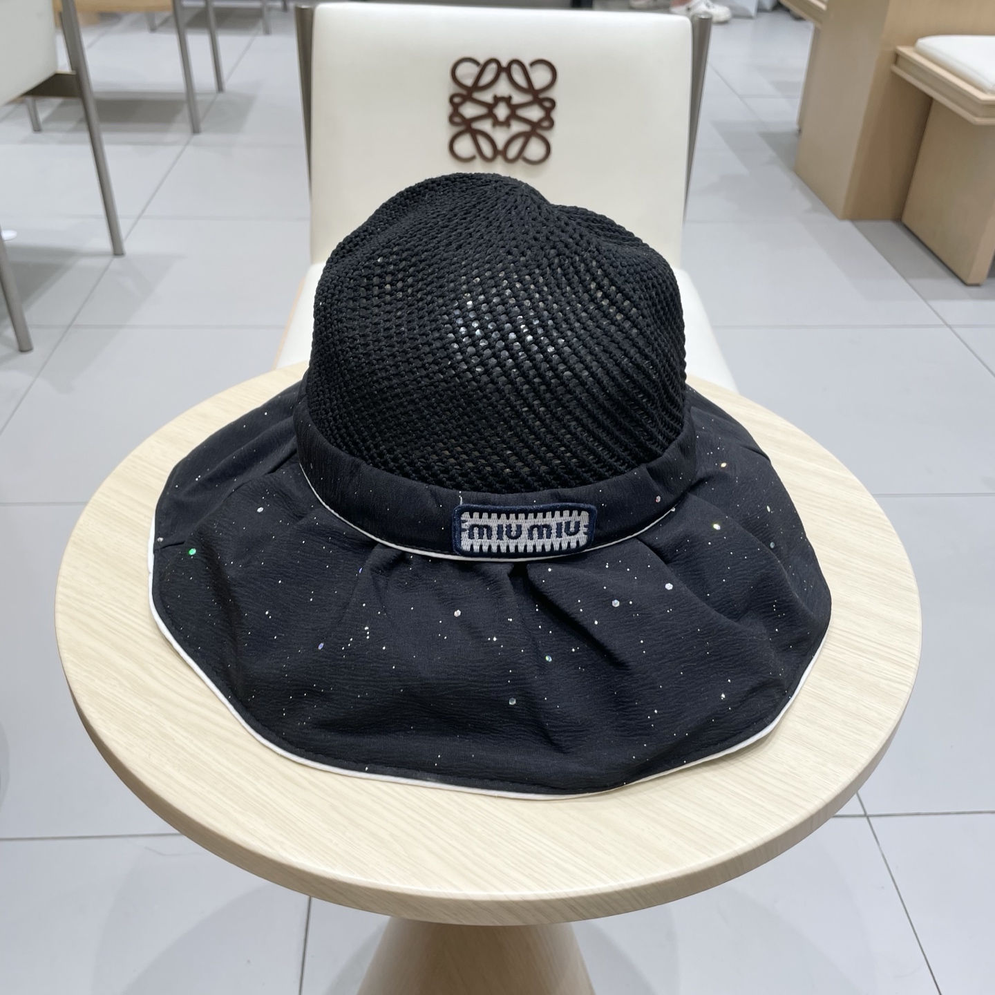  miumiu缪缪新款渔夫帽，遮阳帽，头围57cm