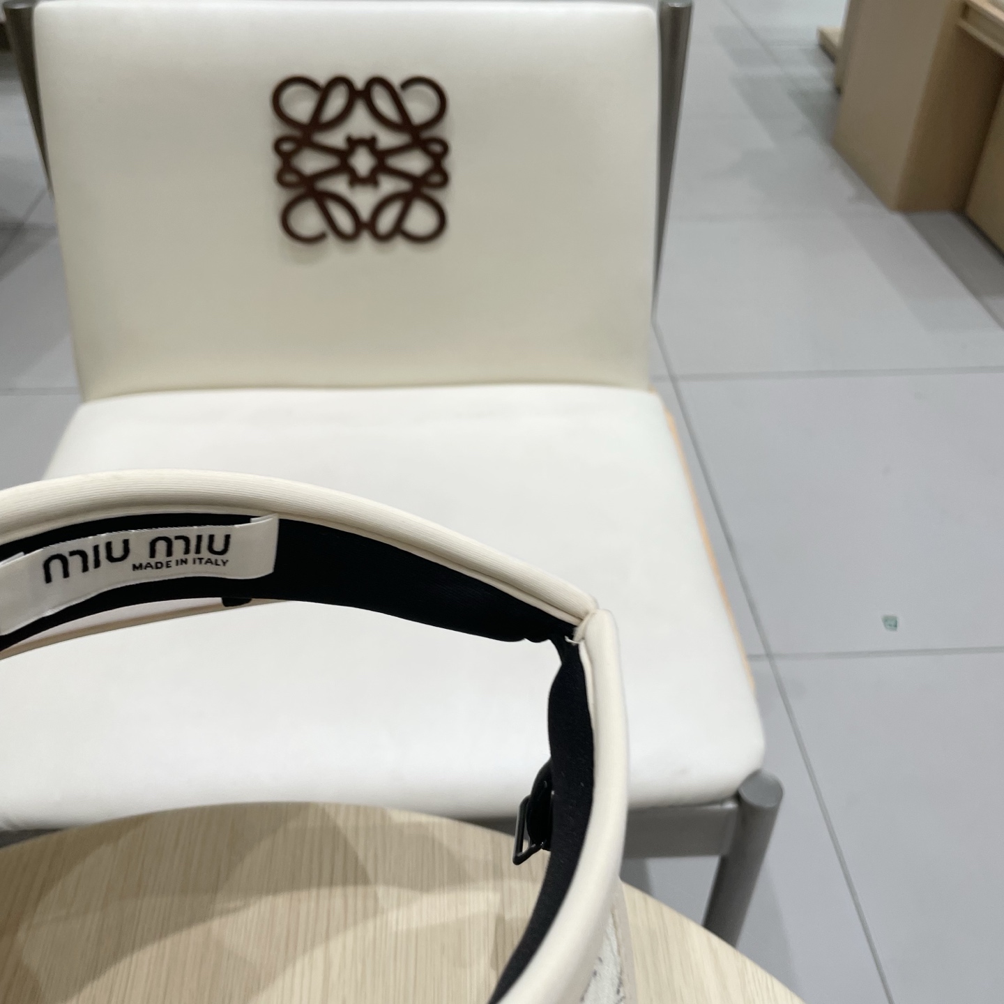  缪缪miumiu潮水墨竹子空顶帽子女夏季清新凉感防紫外线防晒ml