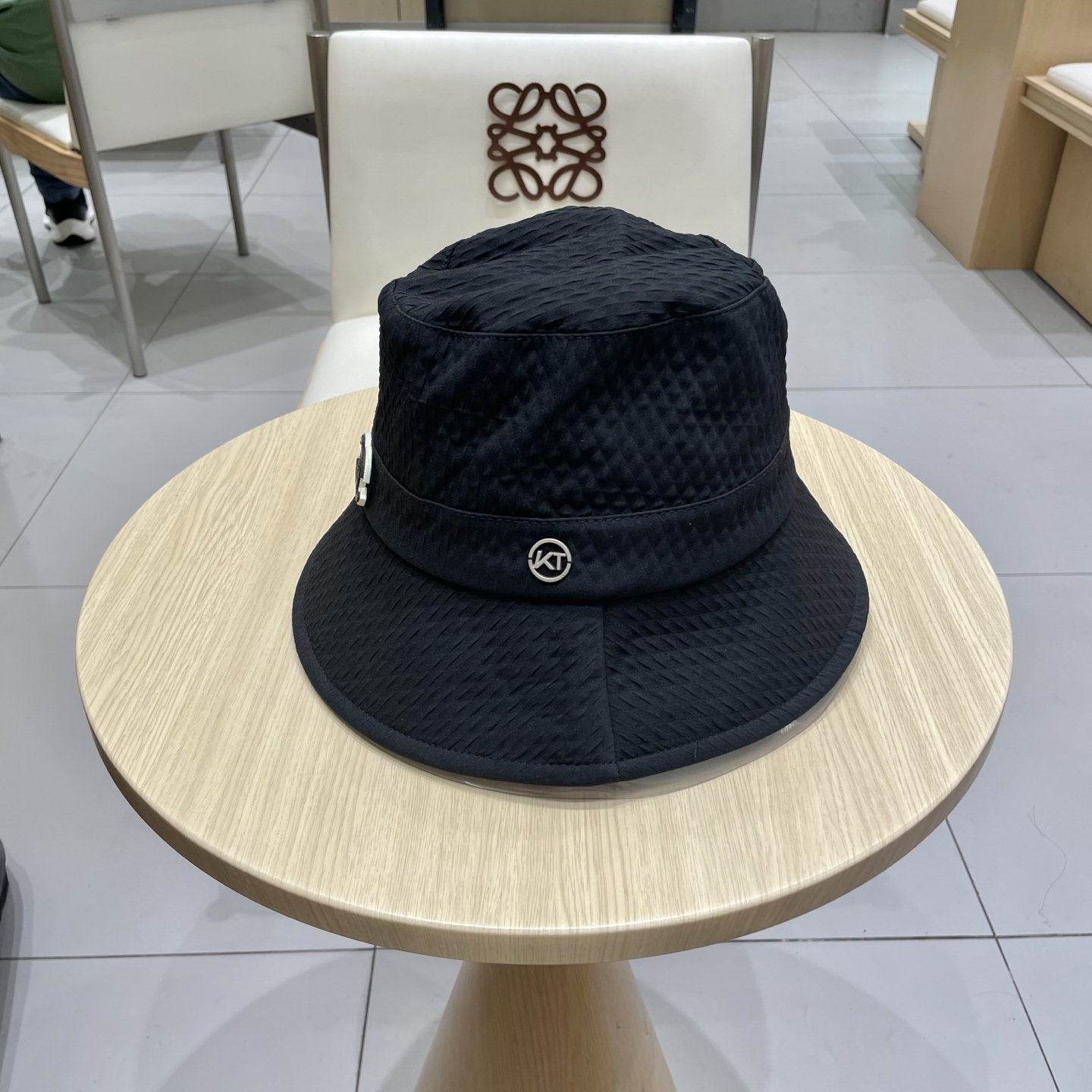 Chanel香奈儿渔夫帽，头围57cm