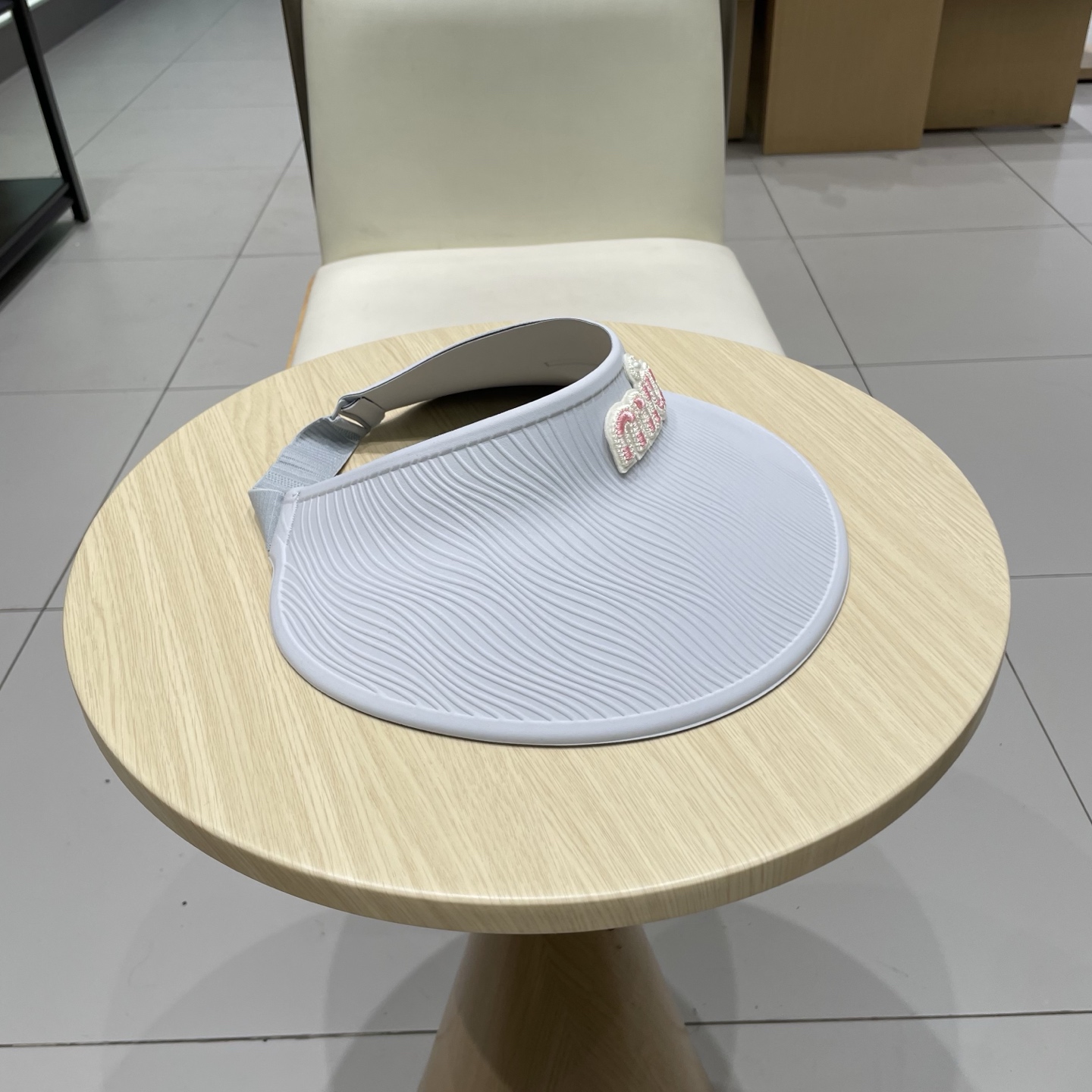  miumiu缪缪科技凉感无痕一体帽女夏季防紫外线空顶帽环绕式遮脸防晒太阳帽