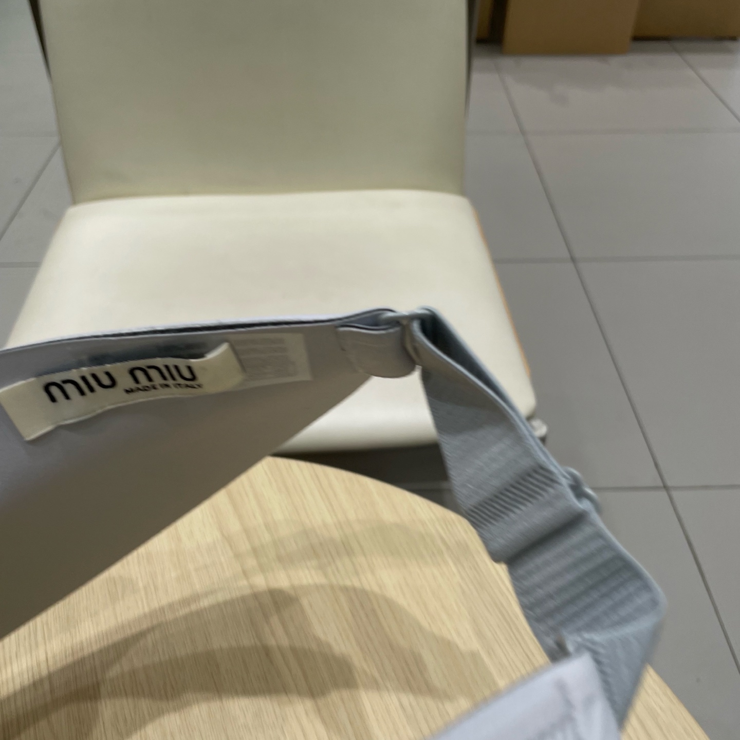  miumiu缪缪科技凉感无痕一体帽女夏季防紫外线空顶帽环绕式遮脸防晒太阳帽