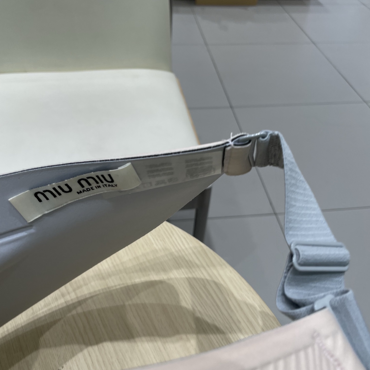  miumiu缪缪科技凉感无痕一体帽女夏季防紫外线空顶帽环绕式遮脸防晒太阳帽