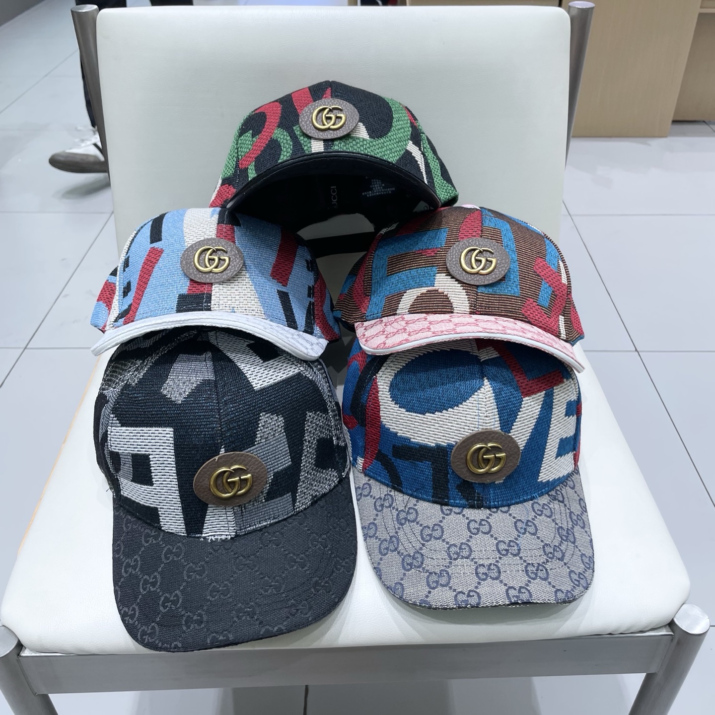  古奇棒球帽♥️GUCCI🧢官网新品，棒球帽，原单品质火爆来袭 。🎩 工艺非常精美 高档大气上档次！低调