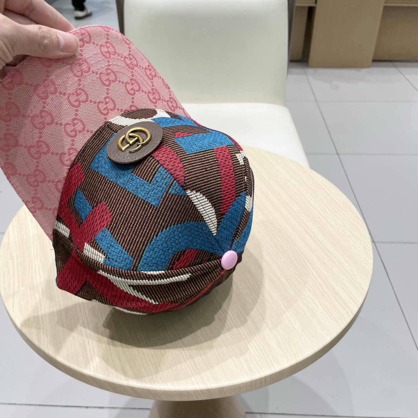  古奇棒球帽♥️GUCCI🧢官网新品，棒球帽，原单品质火爆来袭 。🎩 工艺非常精美 高档大气上档次！低调