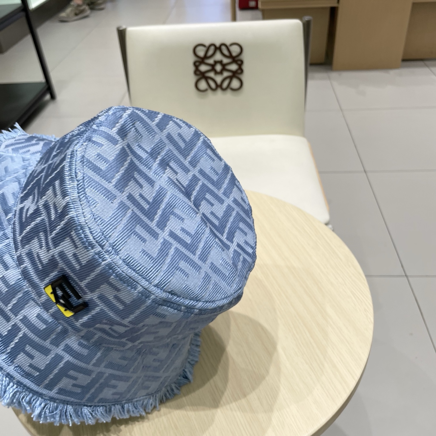  FENDI芬迪 老花系列渔夫帽 经典FF中古单品，气质穿搭单品，质量杠杠👍