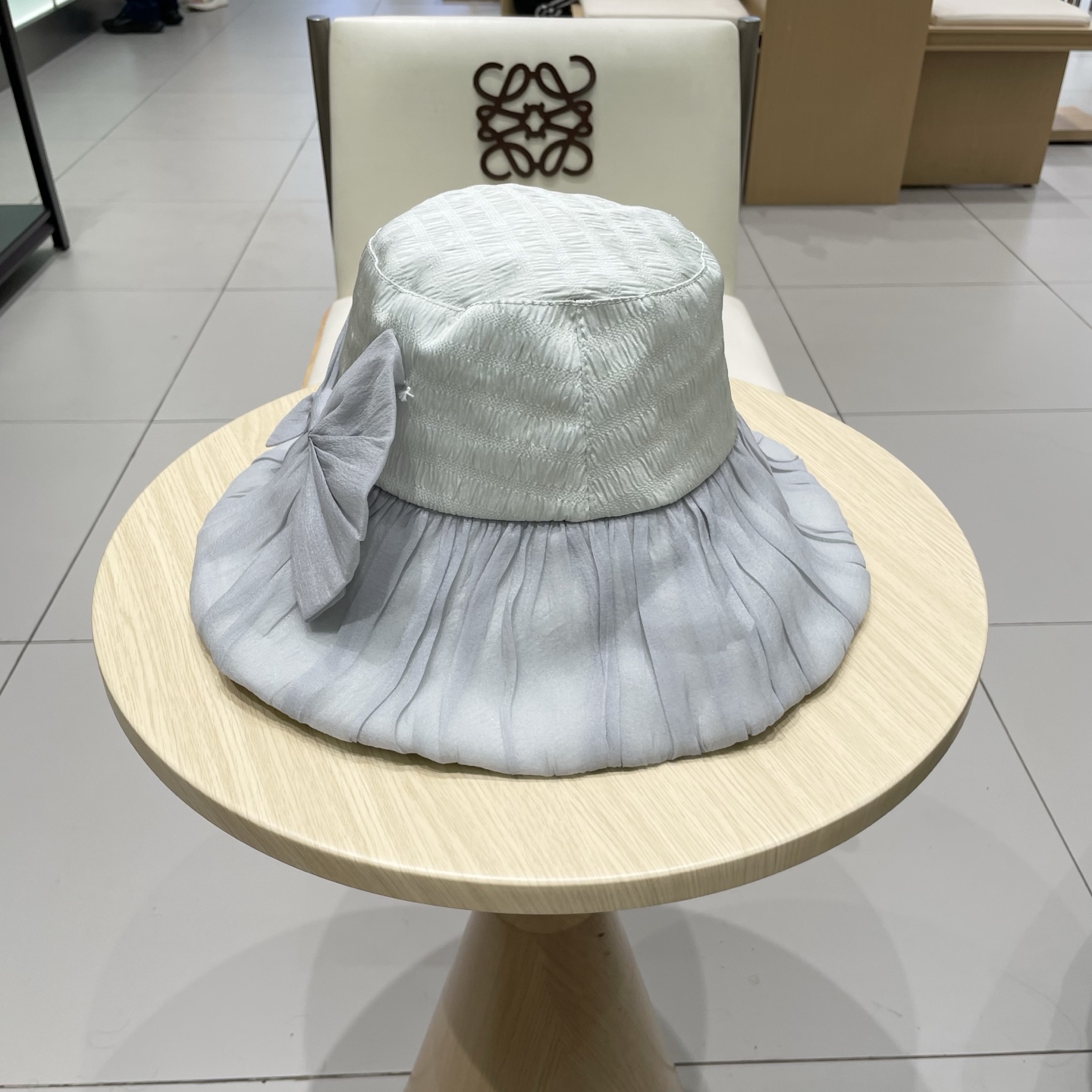  dior迪奥新款时尚高品质透气舒适大蝴蝶结百褶设计大方百搭渔夫帽女帽子