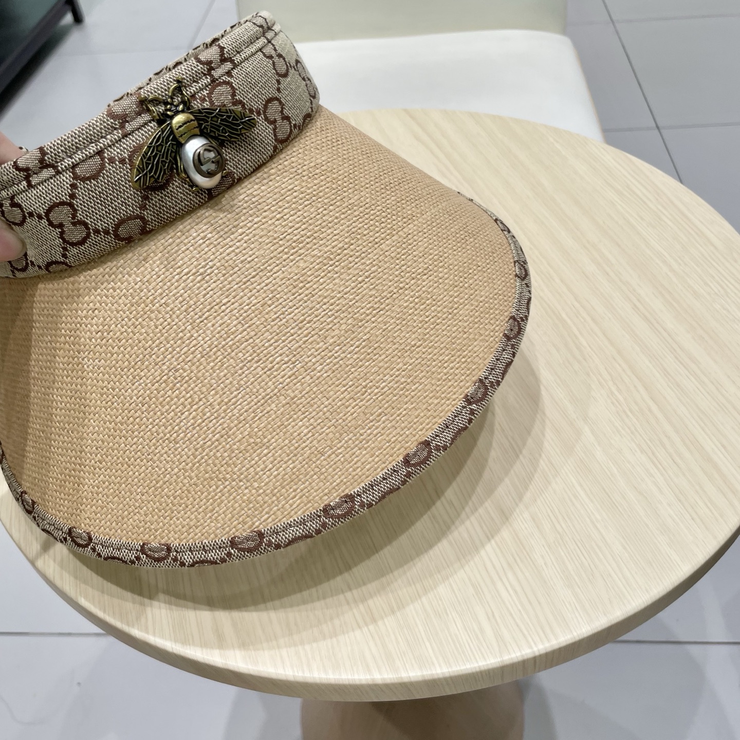 古奇GUCCI爆款专柜同步专柜款遮阳帽空顶帽，超方便！好搭！出街必备