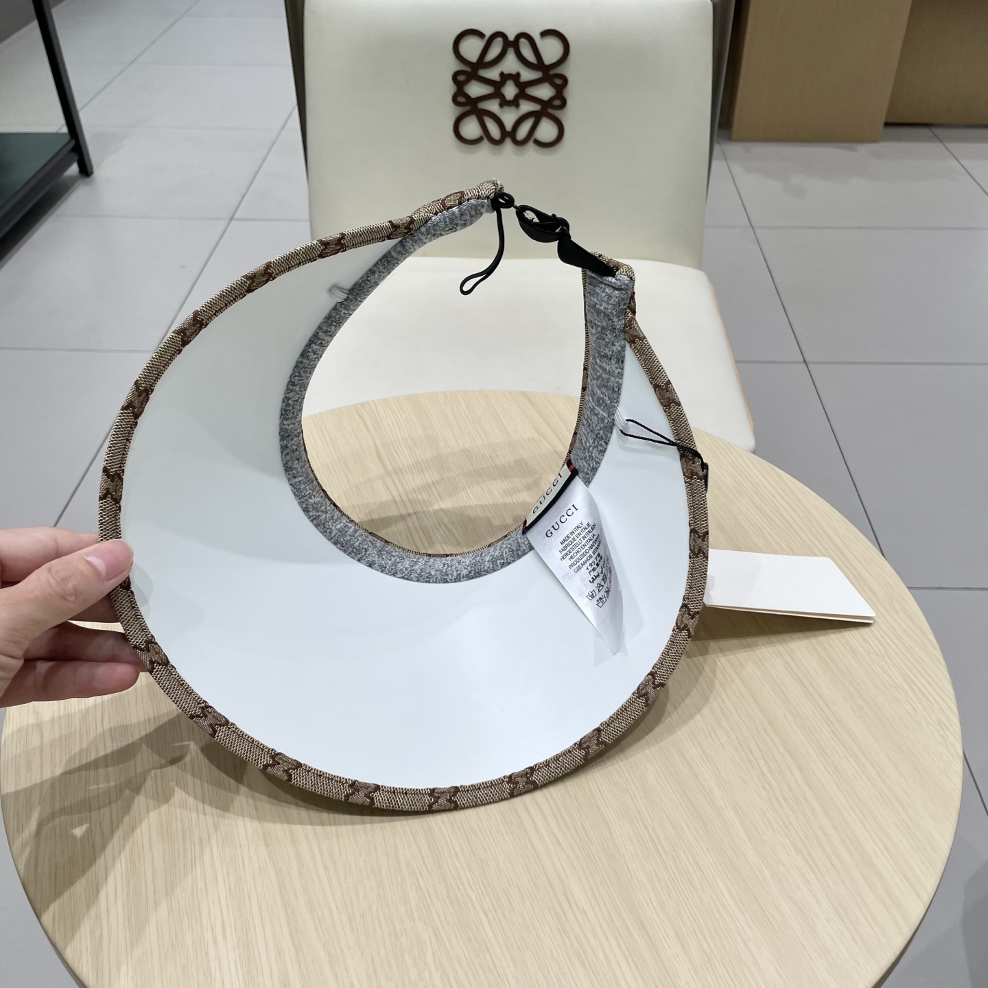 古奇GUCCI爆款专柜同步专柜款遮阳帽空顶帽，超方便！好搭！出街必备