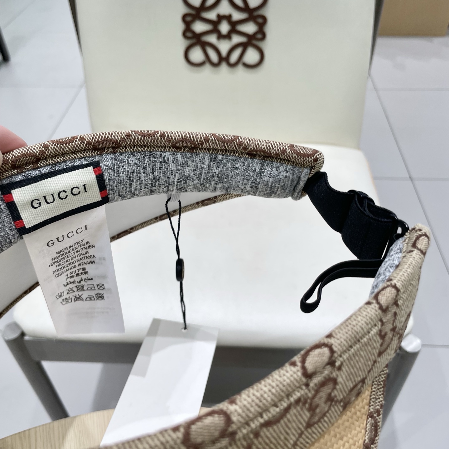 古奇GUCCI爆款专柜同步专柜款遮阳帽空顶帽，超方便！好搭！出街必备