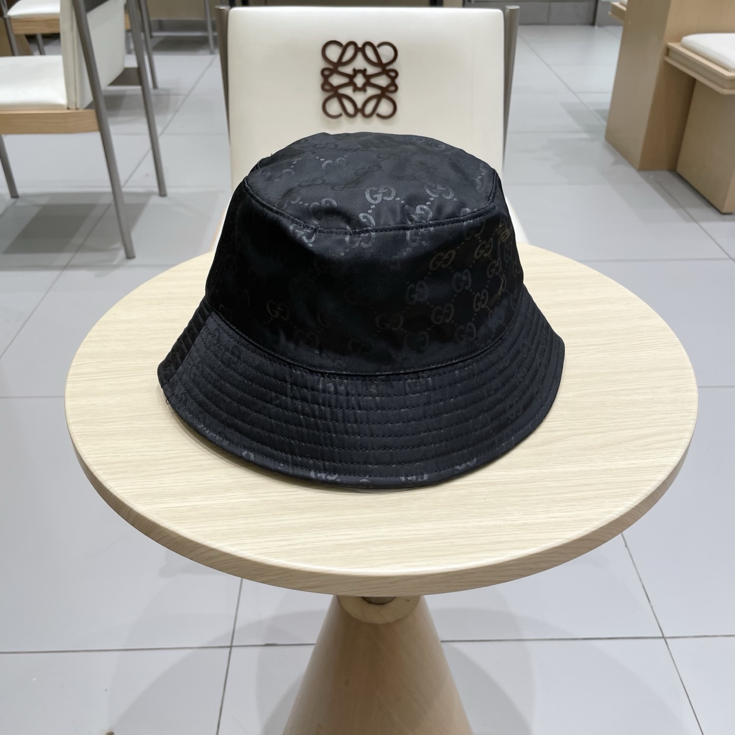 【GUCCI古奇】2025新款双面专柜渔夫帽，新款出货，大牌款超好搭配，赶紧入手！