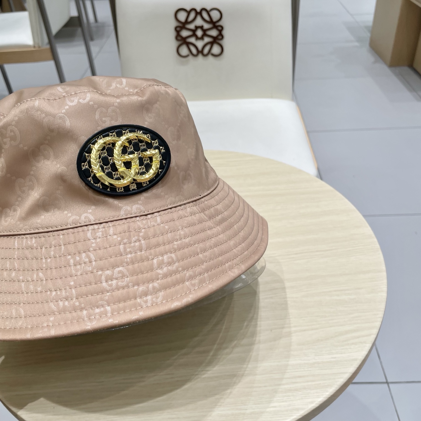 【GUCCI古奇】2025新款双面专柜渔夫帽，新款出货，大牌款超好搭配，赶紧入手！