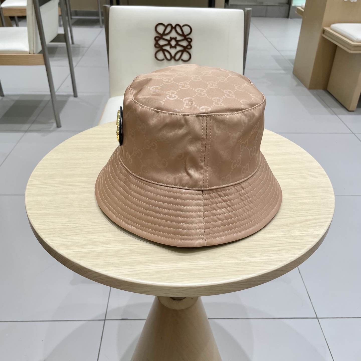 【GUCCI古奇】2025新款双面专柜渔夫帽，新款出货，大牌款超好搭配，赶紧入手！