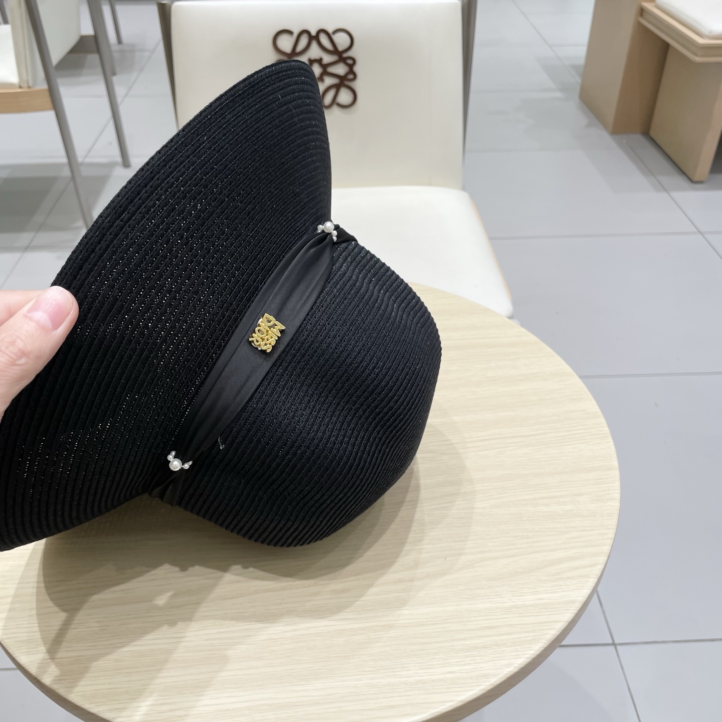  dior迪奥2025新款赫本风时尚百搭渔夫帽女夏季海边度假遮阳防晒帽太阳帽子