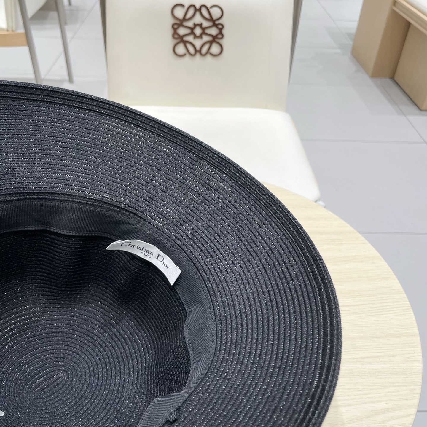  dior迪奥2025新款赫本风时尚百搭渔夫帽女夏季海边度假遮阳防晒帽太阳帽子