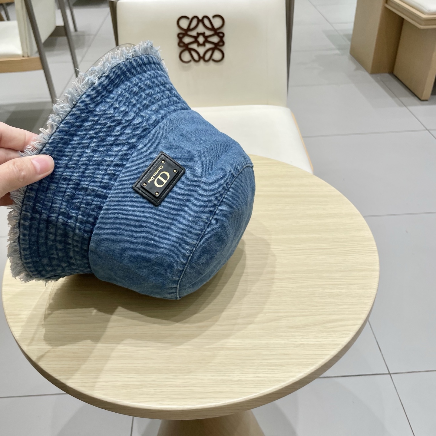  【DIOR迪奥】2025新款牛仔渔夫帽，🔆百搭日常款～休闲出街