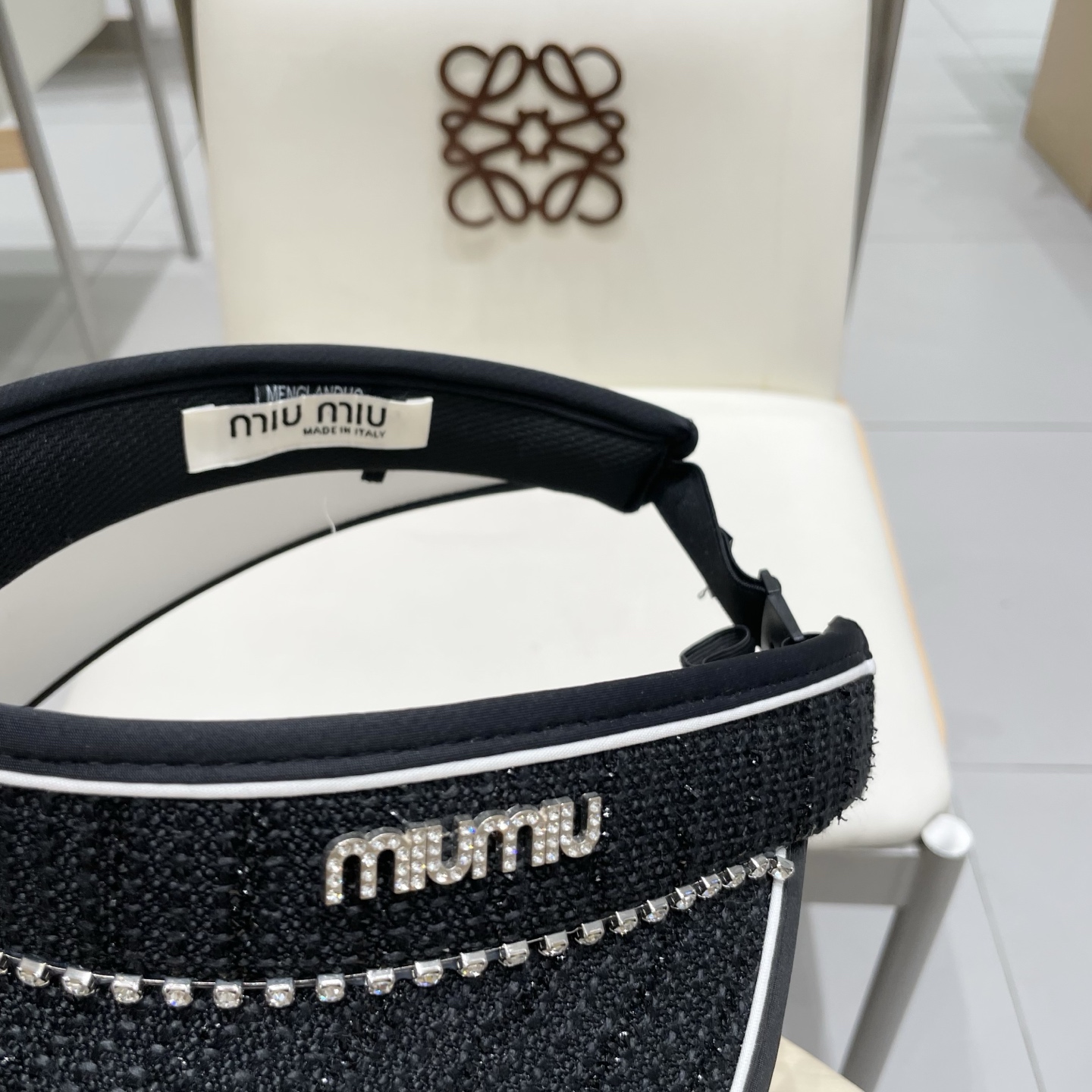  缪缪miumiu空顶发箍遮阳帽