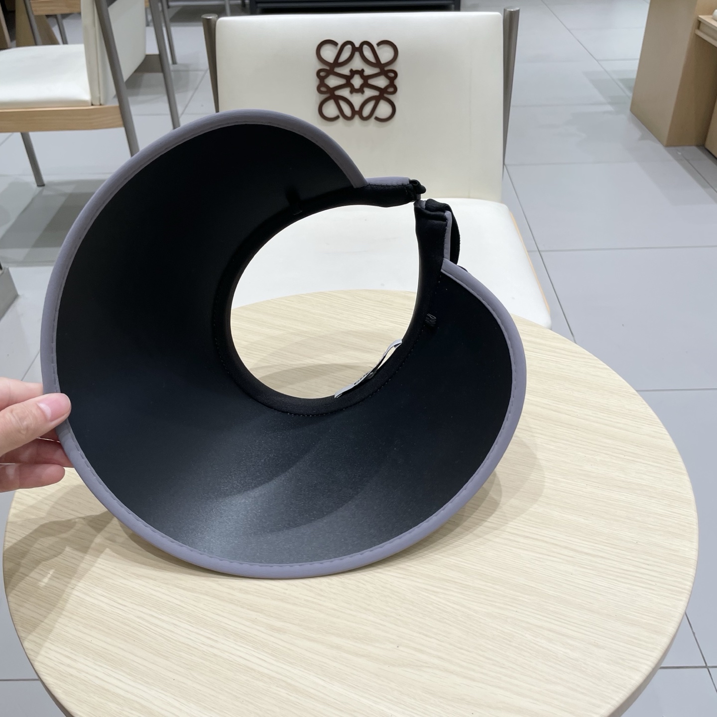  Chanel香奈儿蝴蝶结遮阳帽，空顶草帽，可调节