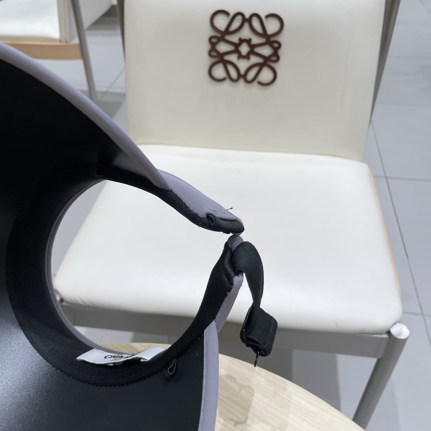  Chanel香奈儿蝴蝶结遮阳帽，空顶草帽，可调节