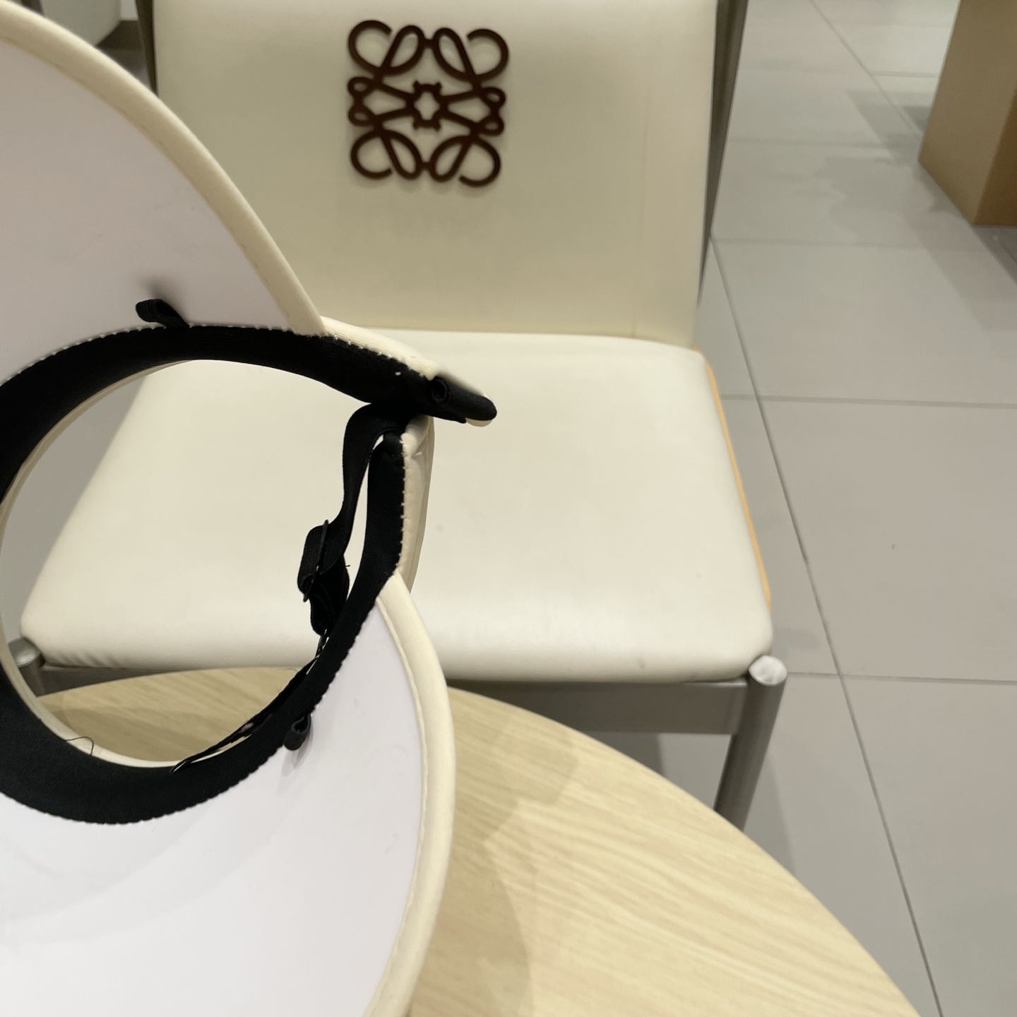  Chanel香奈儿蝴蝶结遮阳帽，空顶草帽，可调节