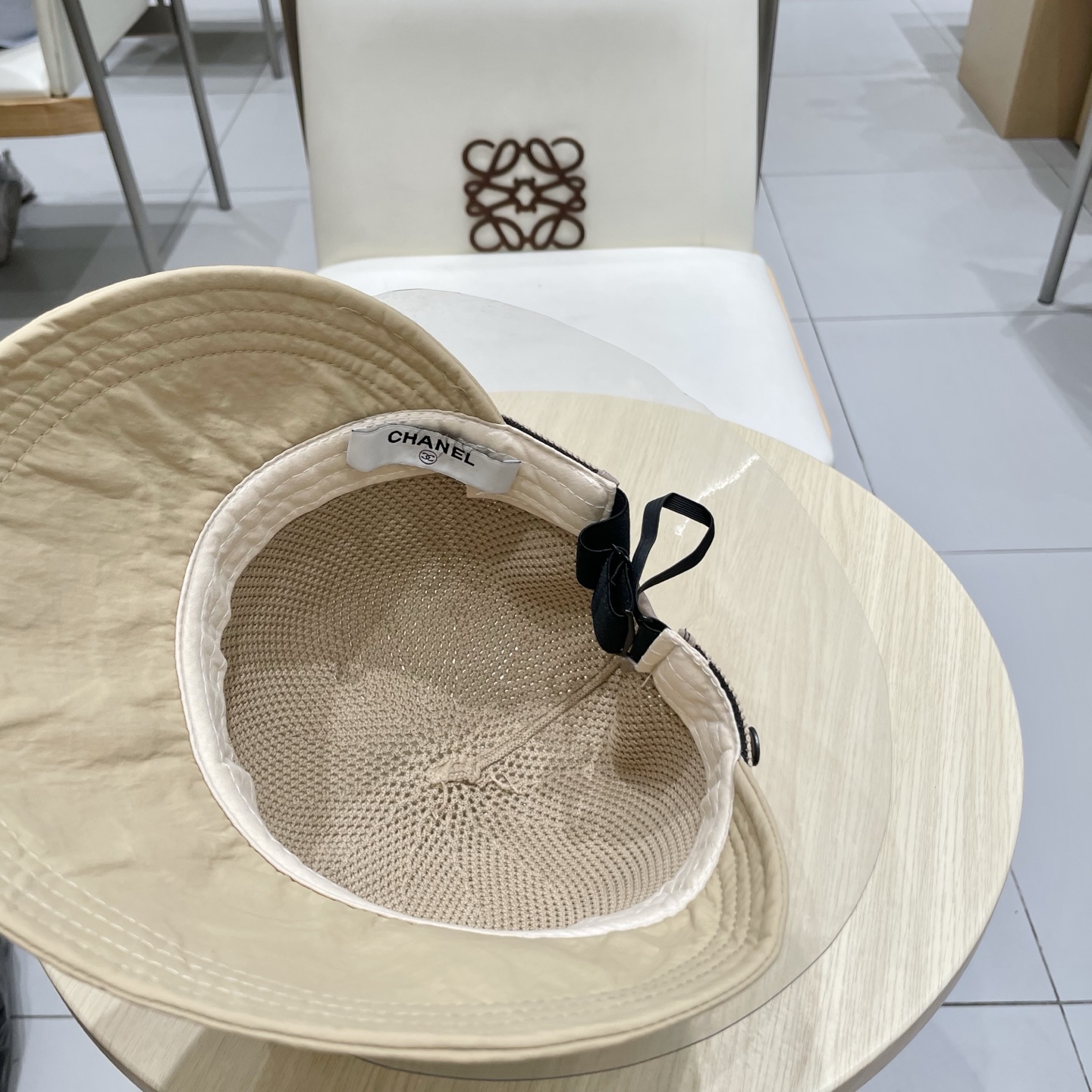 chanel香奈儿夏季户外大帽檐太阳帽2025新款镂空透气防晒帽子时尚遮阳渔夫帽女