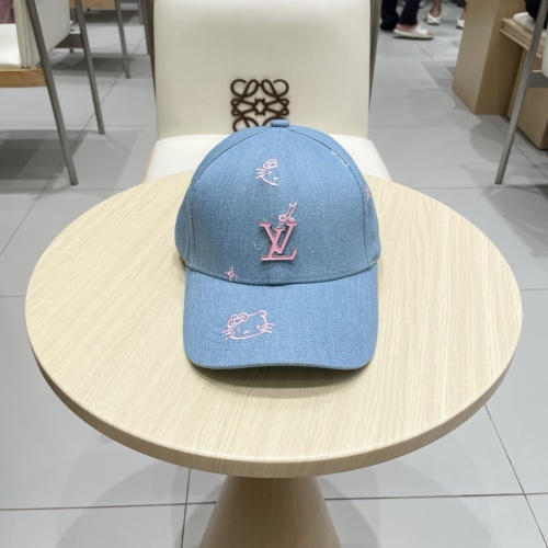 Louis Vuitton Denim Baseball Cap, Trendy Street Style for Men & Women 1 Louis Vuitton Denim Baseball Cap, Trendy Street Style for Men & Women