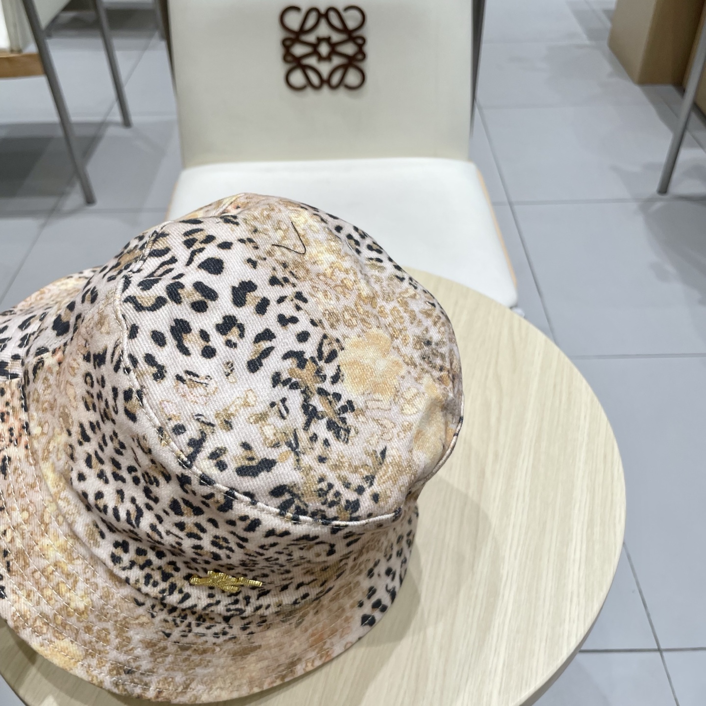   Lv路易威登2025新款豹纹渔夫帽，专柜经典款，男女通用