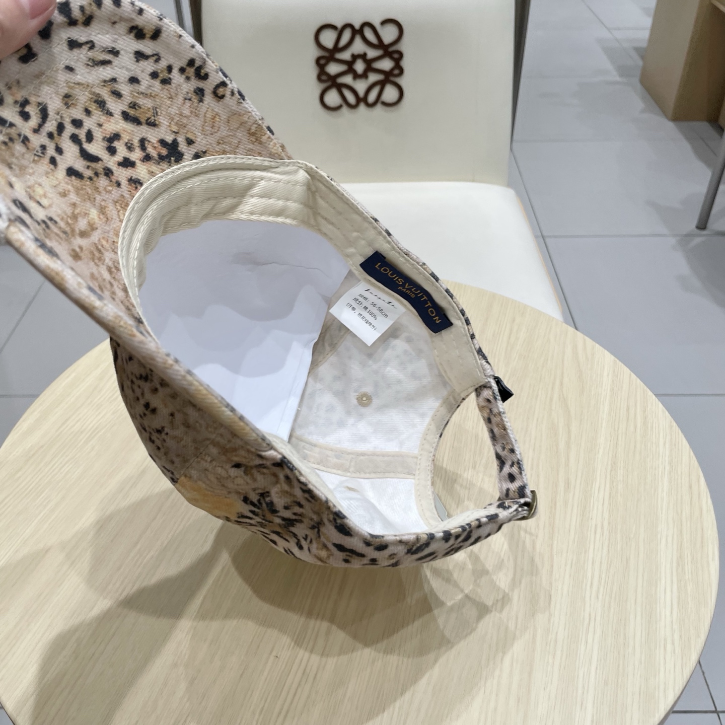  Lv路易威登2025新款豹纹做旧款棒球帽，专柜经典款，男女通用