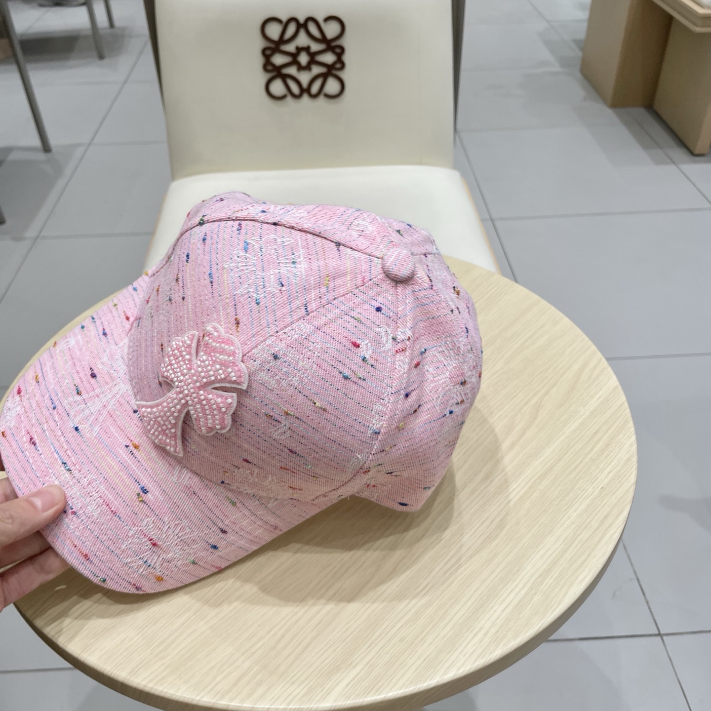  克罗心 🆕🆕25新款棒球帽，个性时尚经典十字架标志，休闲带点酷酷的感觉，中性款
男女同款！超好搭！
头