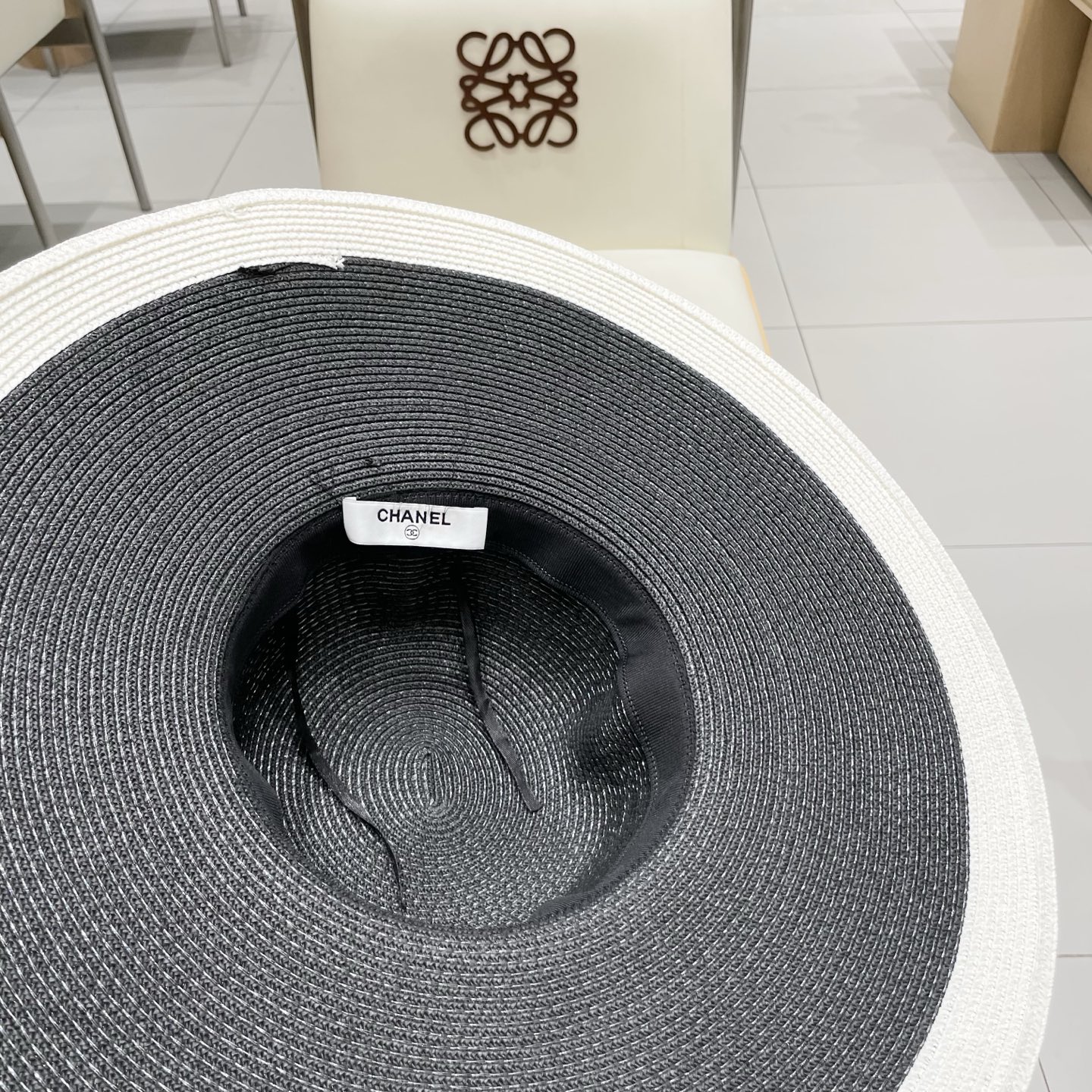  Chanel香奈儿新款草帽，名媛风，头围57cm