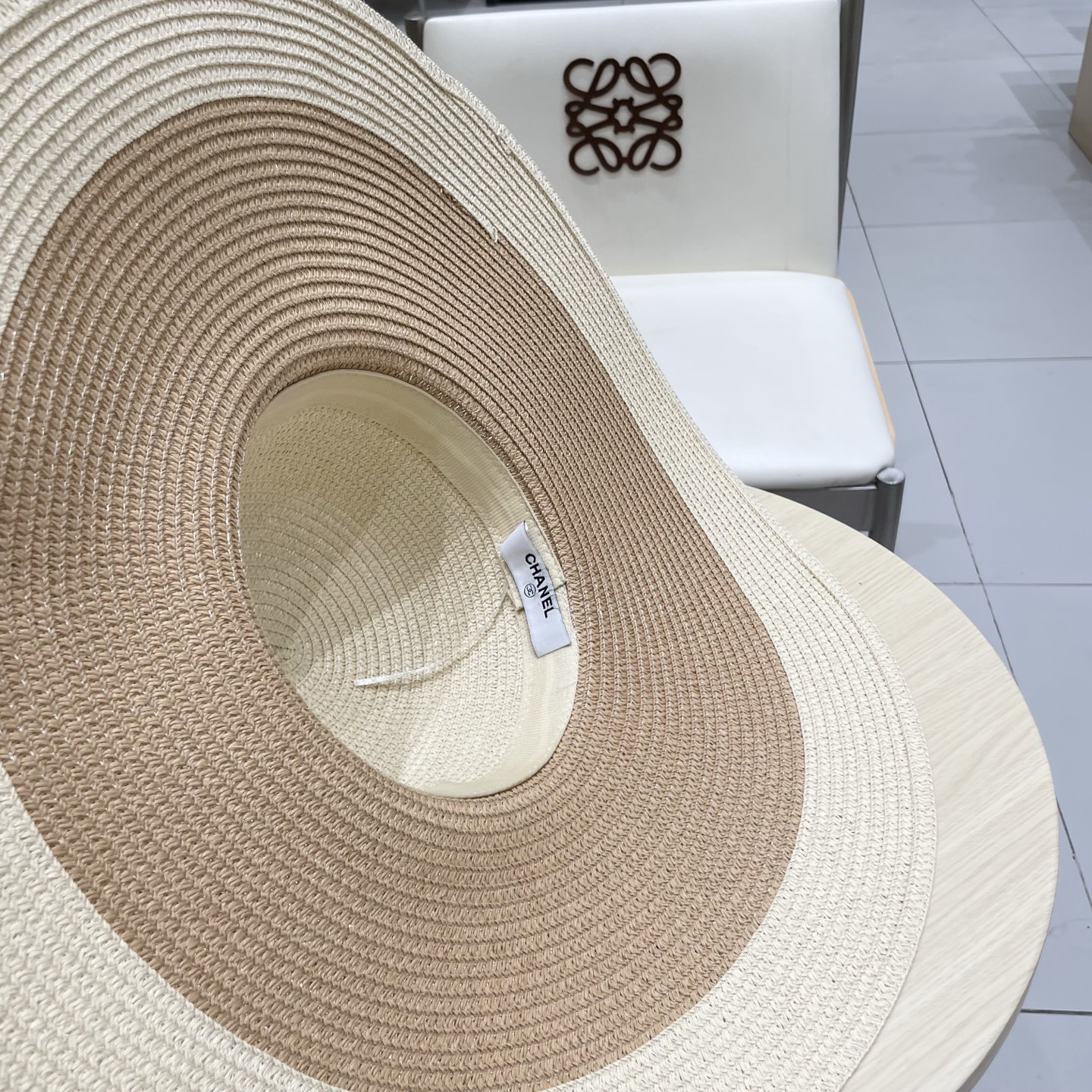  Chanel香奈儿新款草帽，名媛风，头围57cm