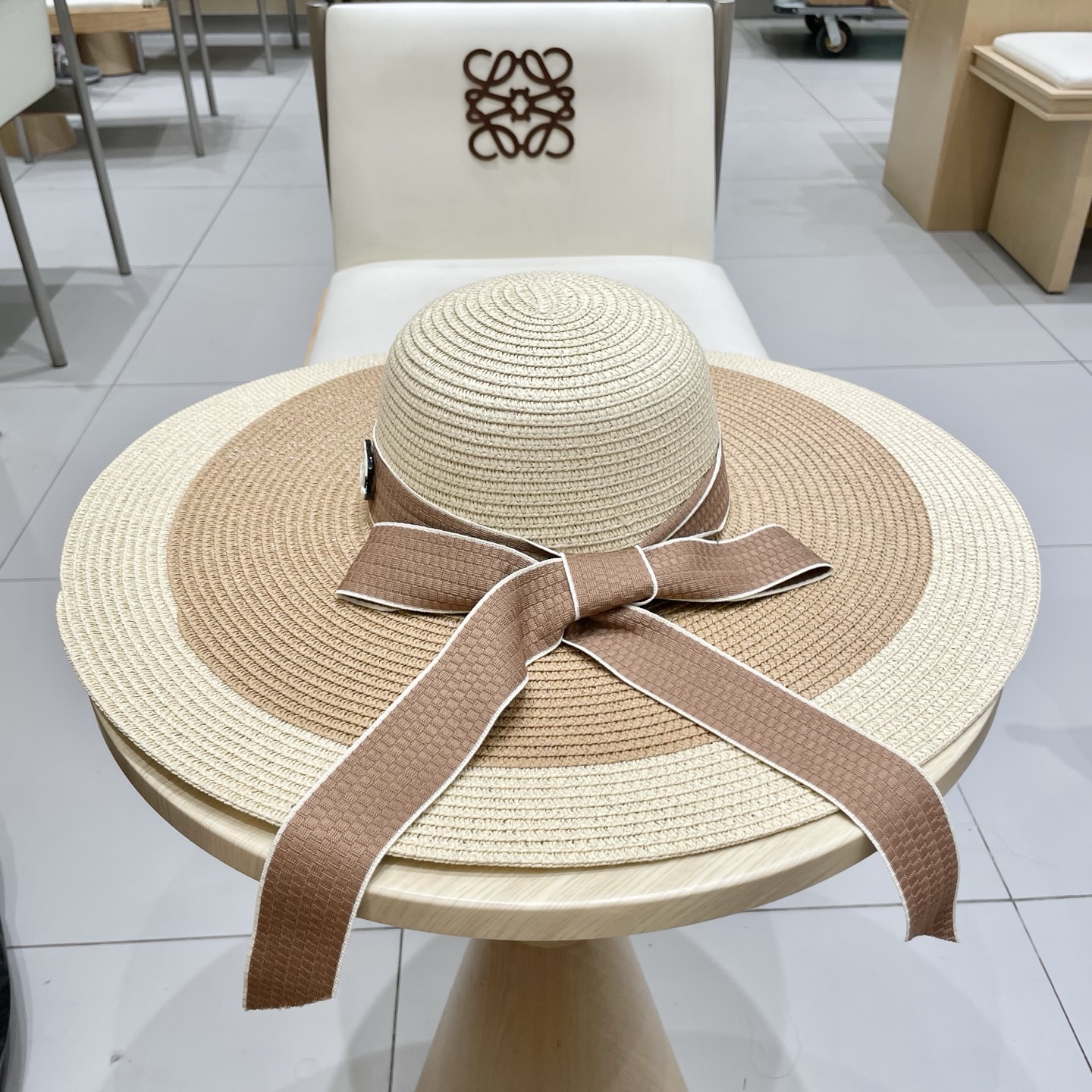  Chanel香奈儿新款草帽，名媛风，头围57cm