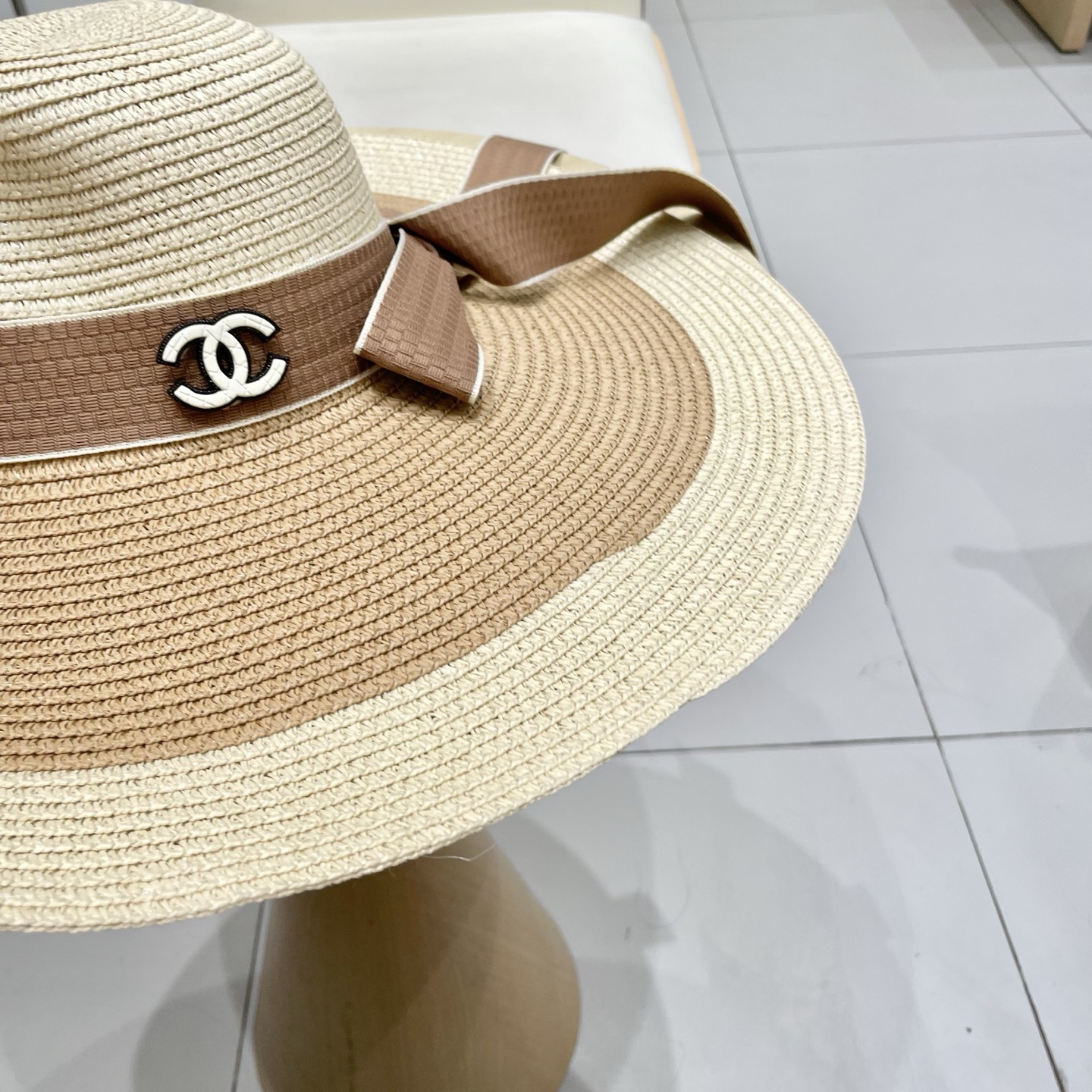 Chanel香奈儿新款草帽，名媛风，头围57cm