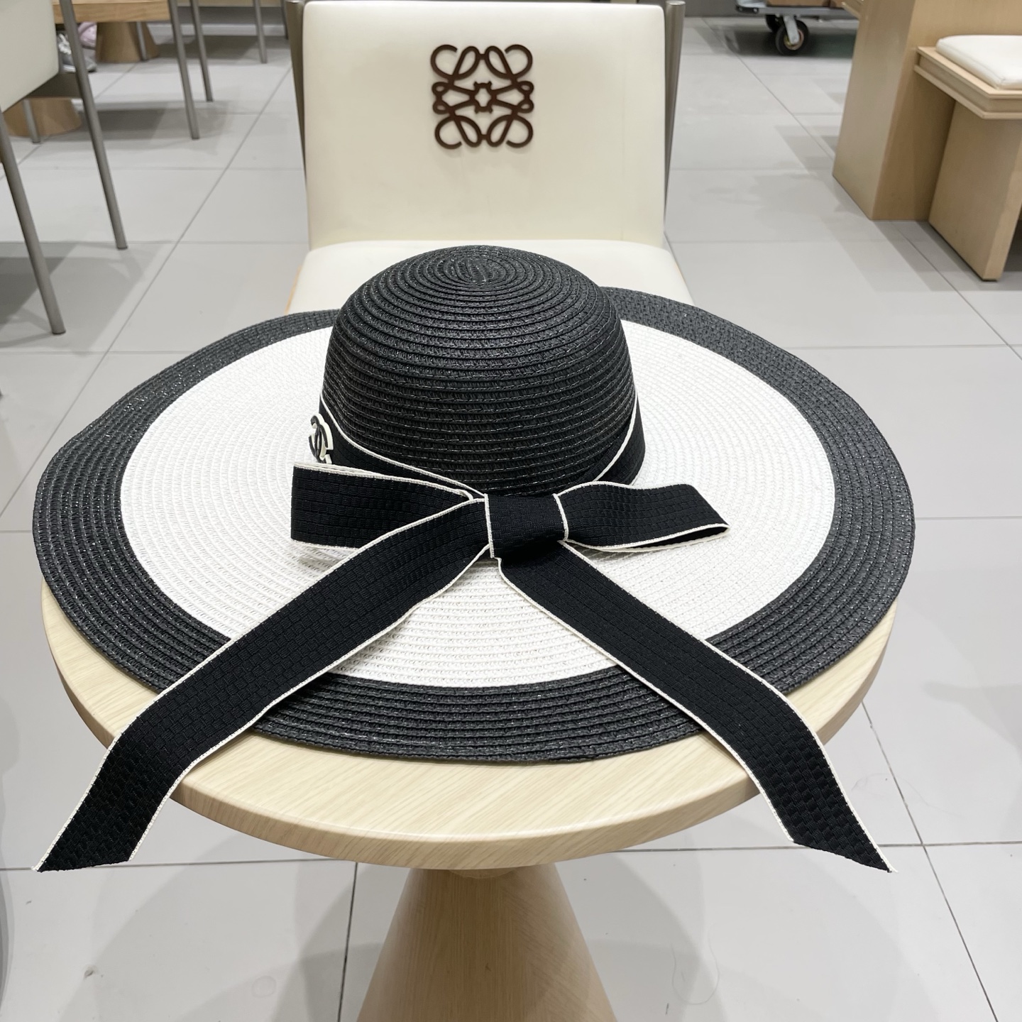  Chanel香奈儿新款草帽，名媛风，头围57cm