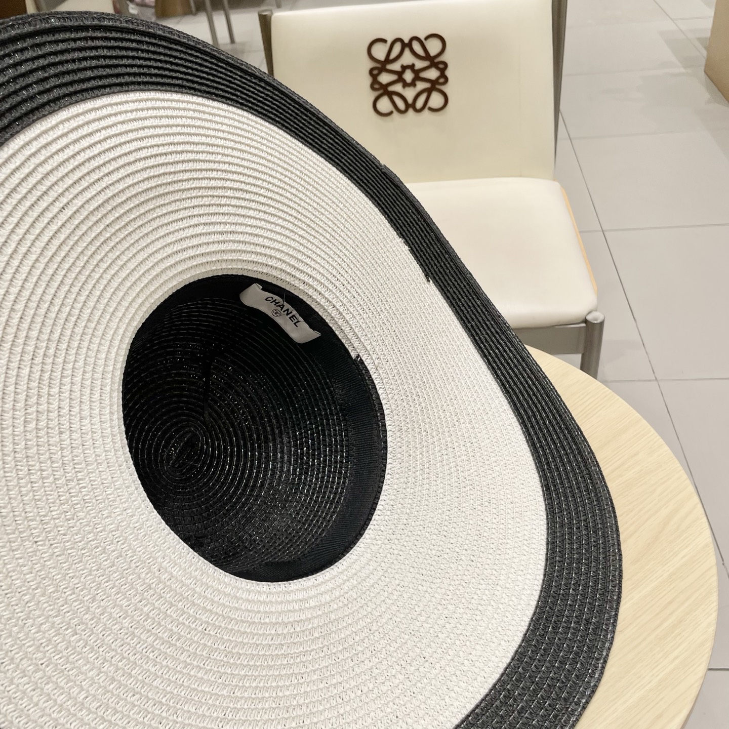  Chanel香奈儿新款草帽，名媛风，头围57cm