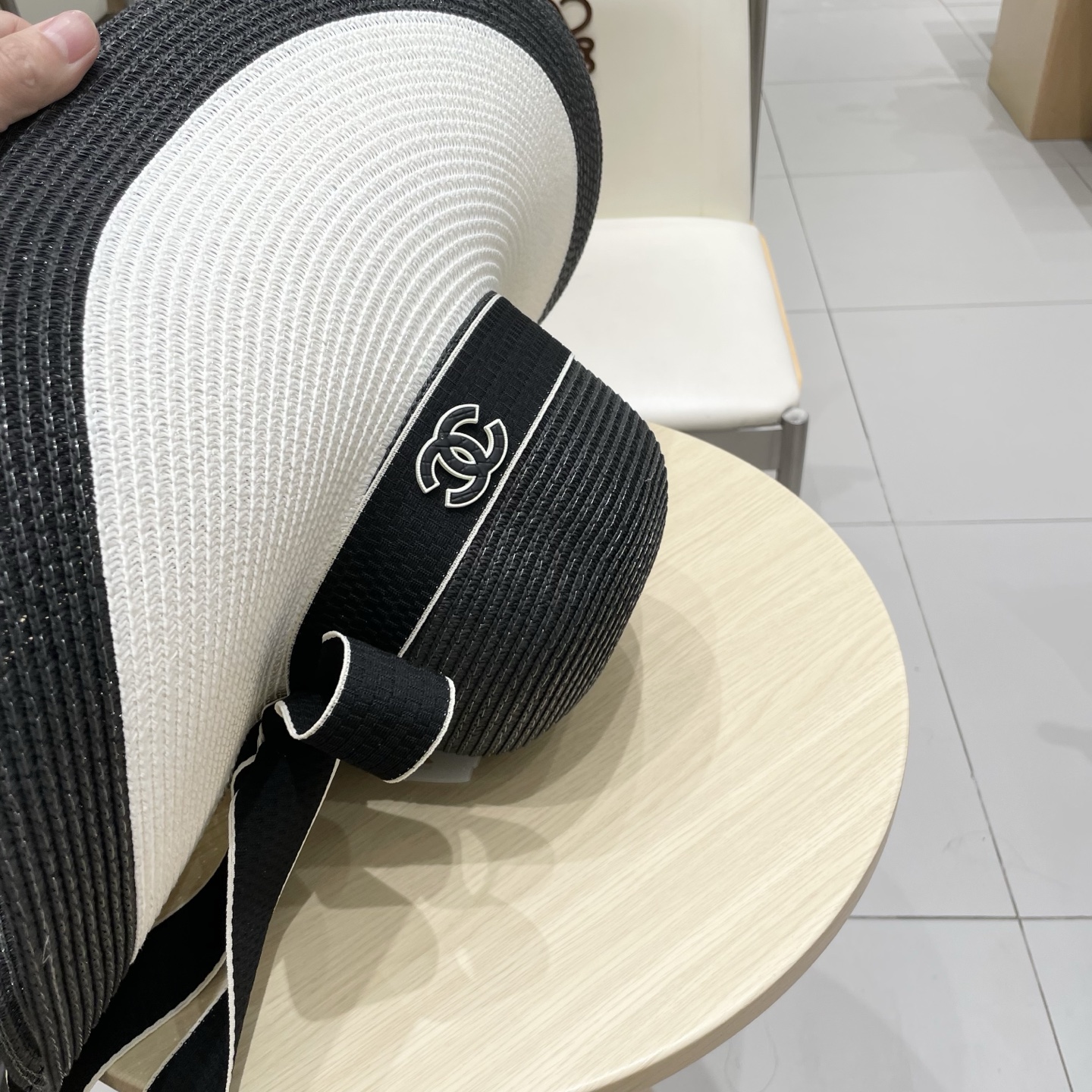  Chanel香奈儿新款草帽，名媛风，头围57cm