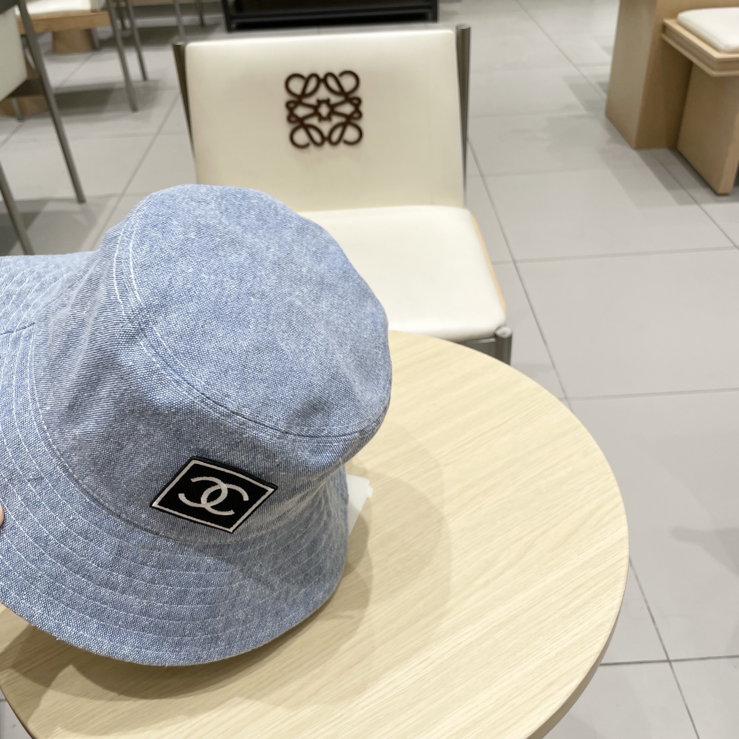  Chanel香奈儿渔夫帽，头围57cm