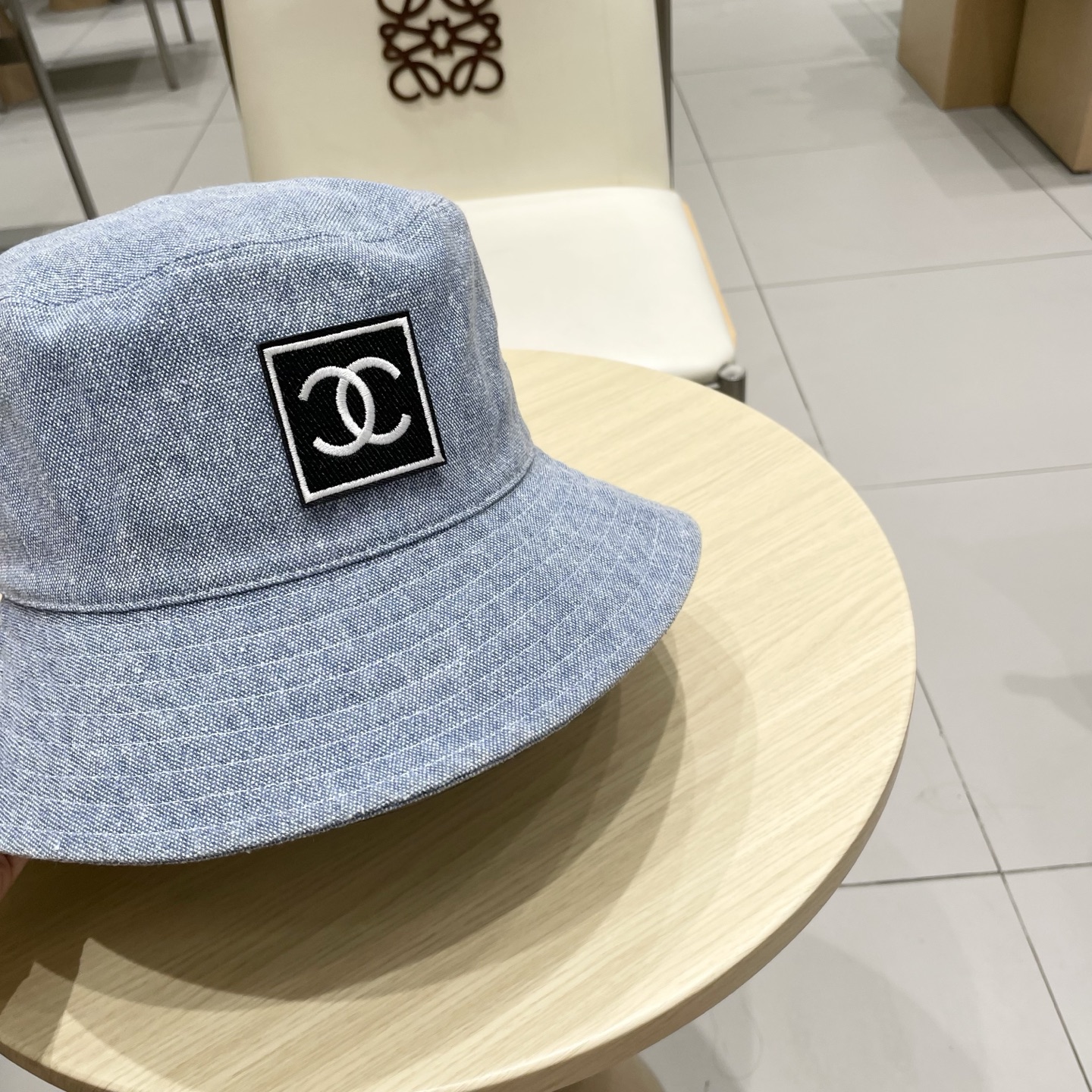  Chanel香奈儿渔夫帽，头围57cm