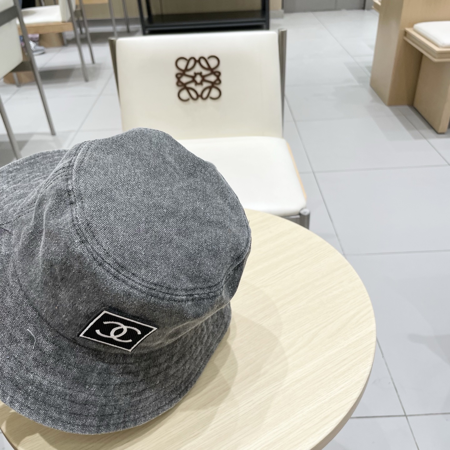  Chanel香奈儿渔夫帽，头围57cm