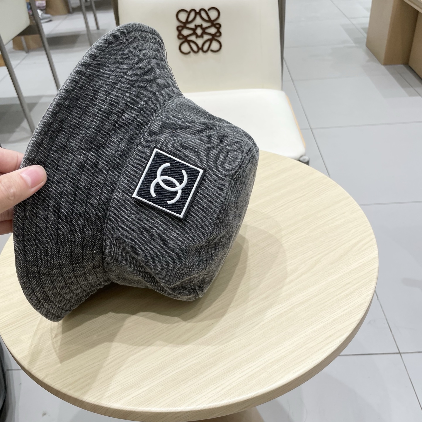  Chanel香奈儿渔夫帽，头围57cm