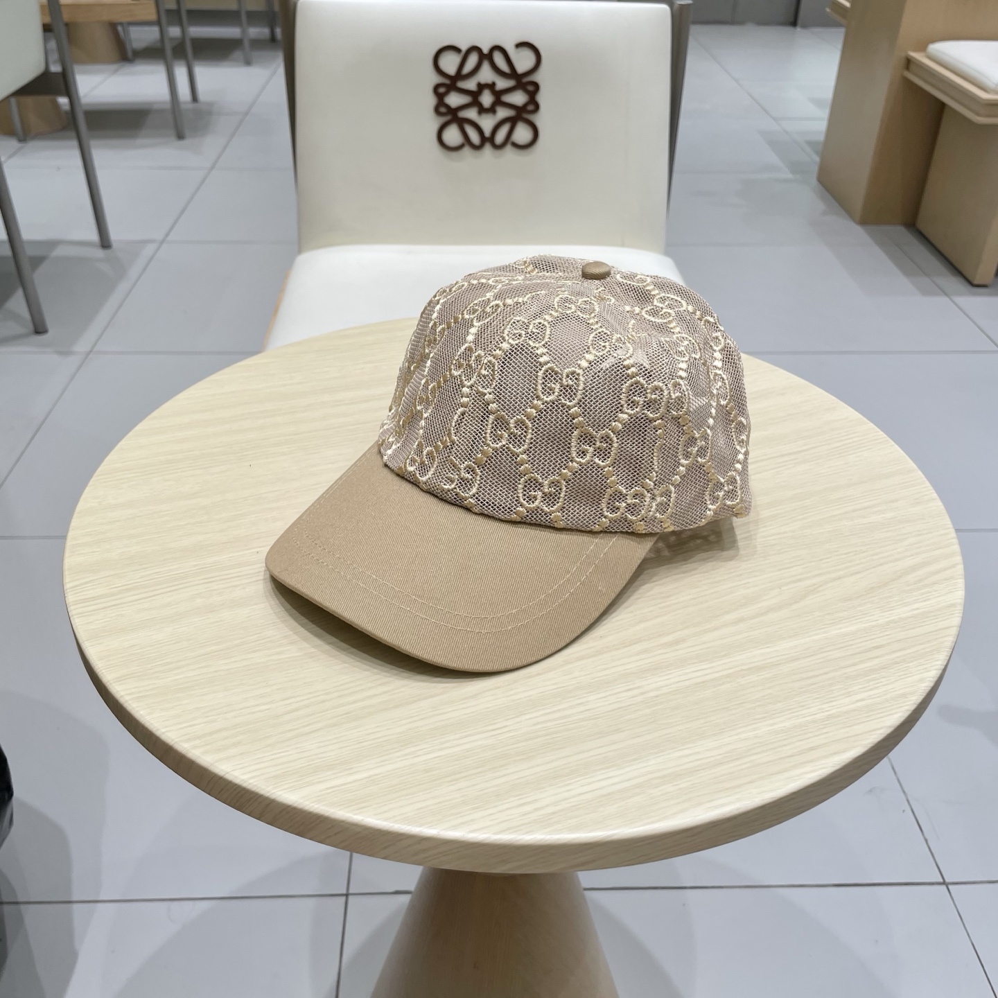 。GUCCI古奇 2025专柜新款简约刺绣款棒球帽，很潮！休闲运动款，经典制作，超级好搭衣服！